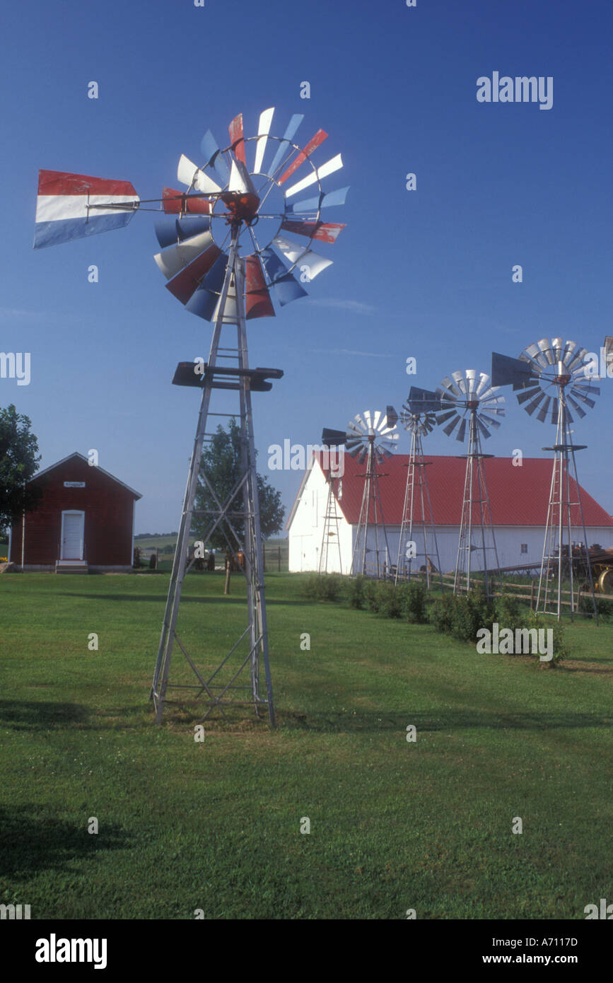 AJ0279, Iowa, IA, Audubon Foto Stock