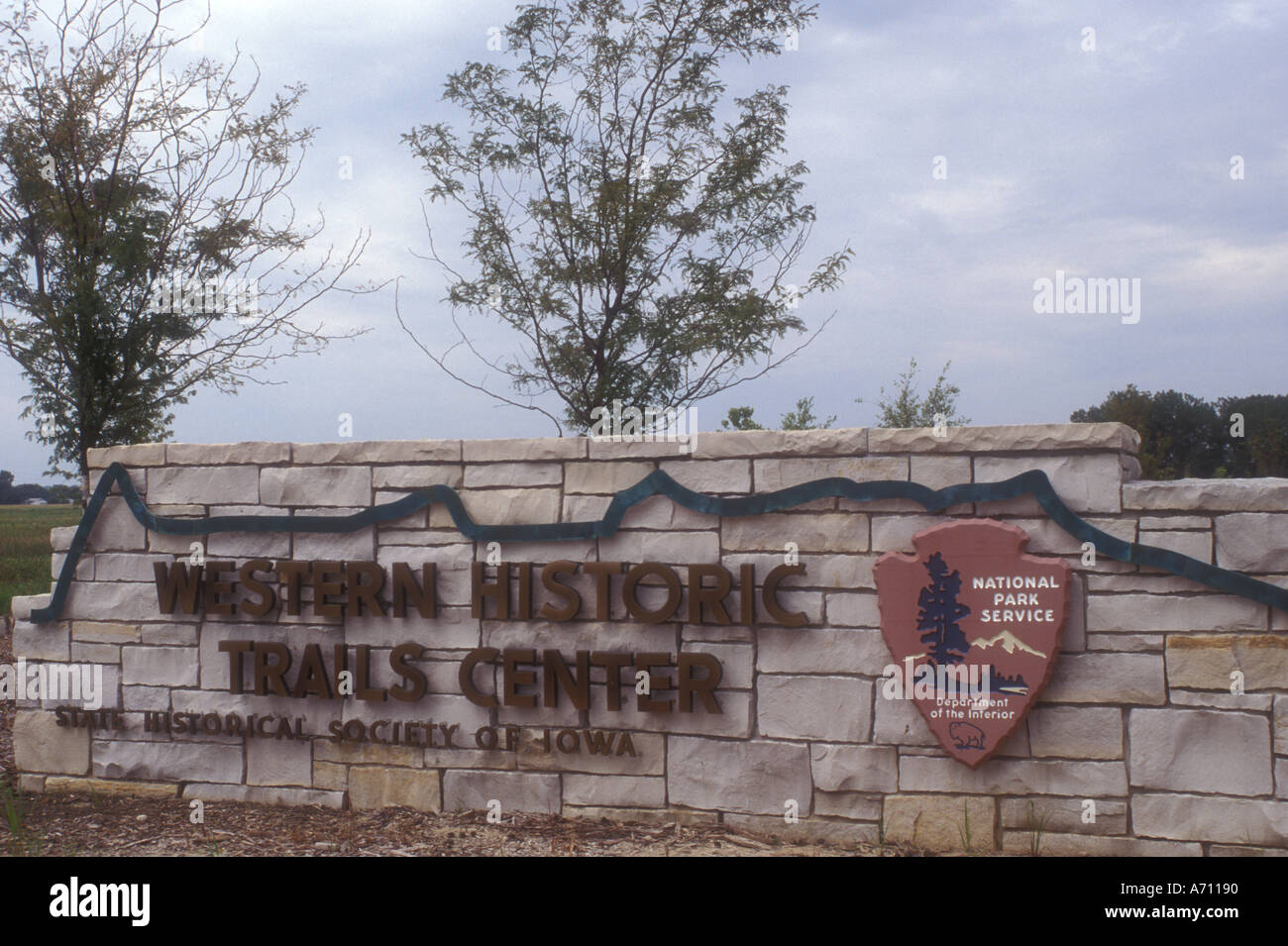 AJ0298, Iowa, IA, Council Bluffs Foto Stock