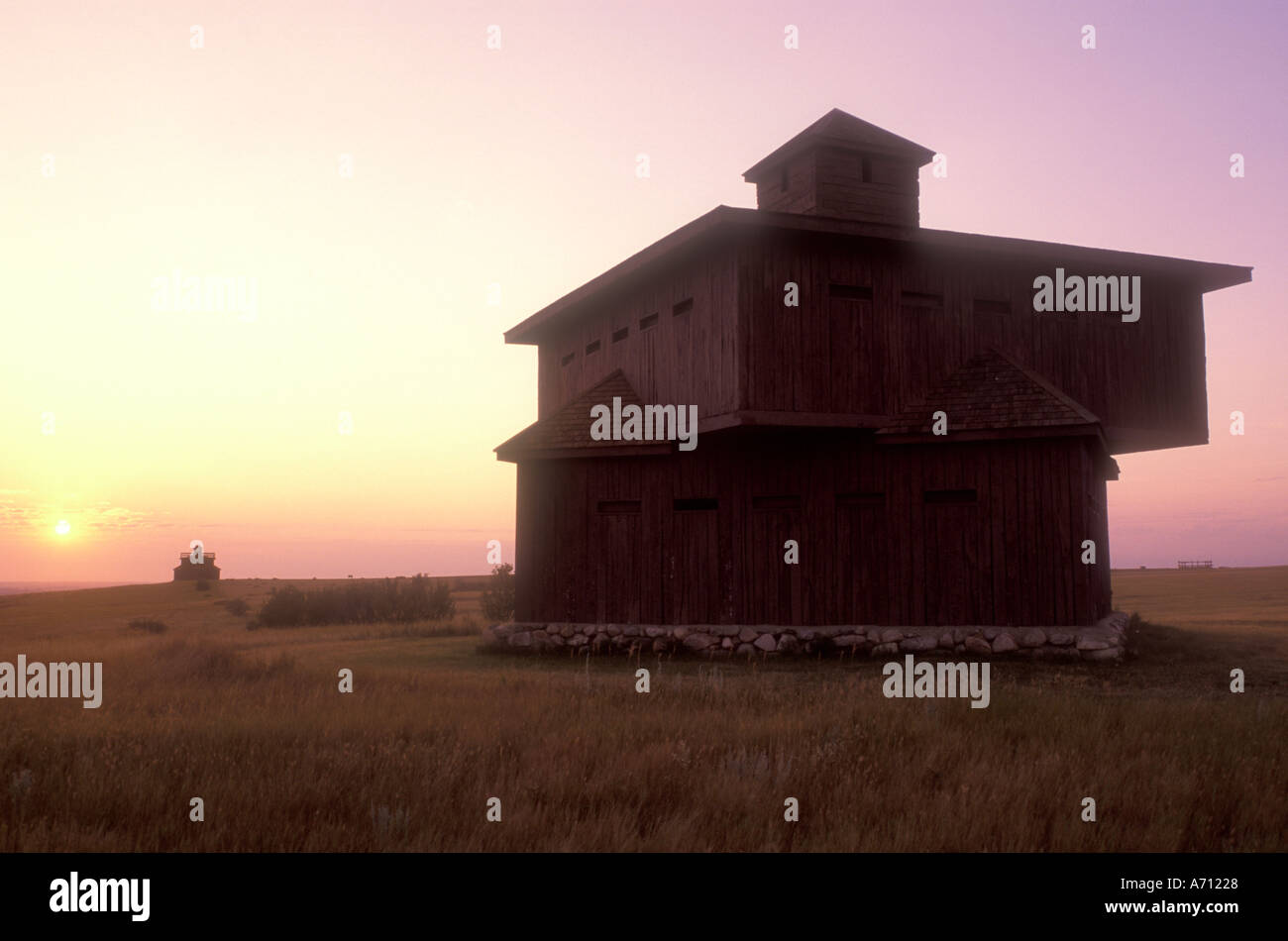 AJ0450, North Dakota, ND, Mandan Foto Stock