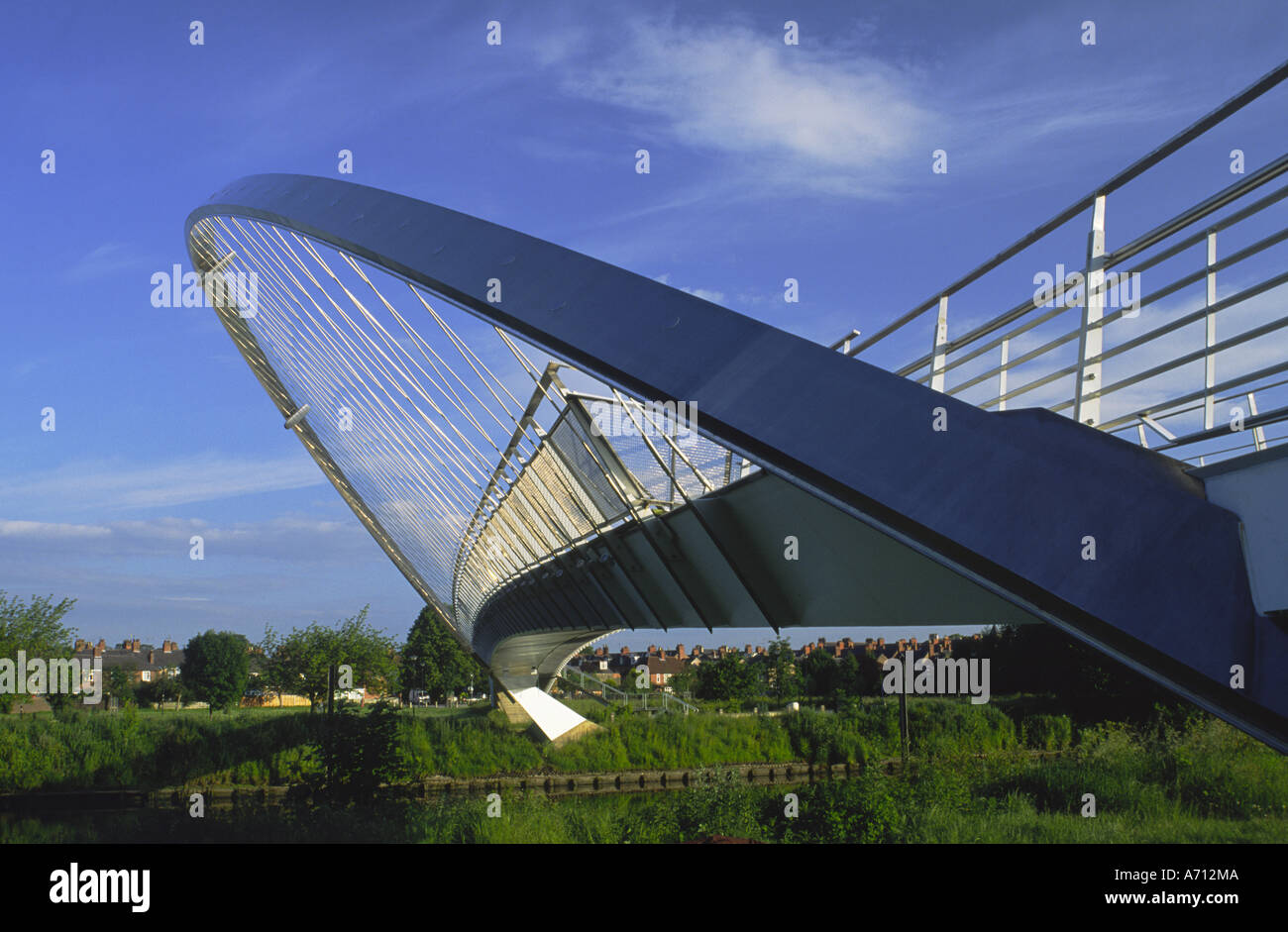 York Millennium Bridge Foto Stock