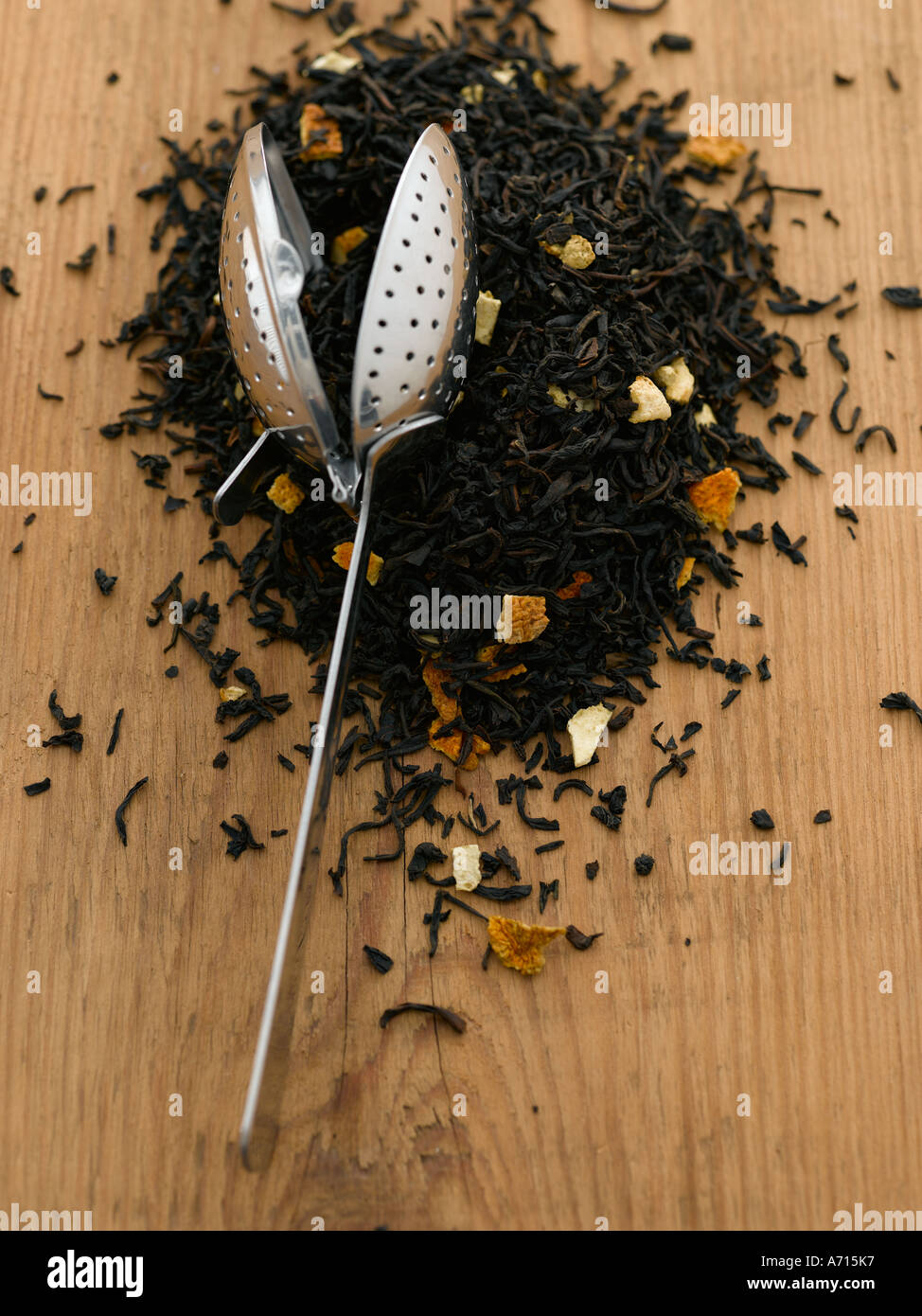 Le foglie di tè con secchi Agrumi - fascia alta Hasselblad 61mb di immagine digitale Foto Stock