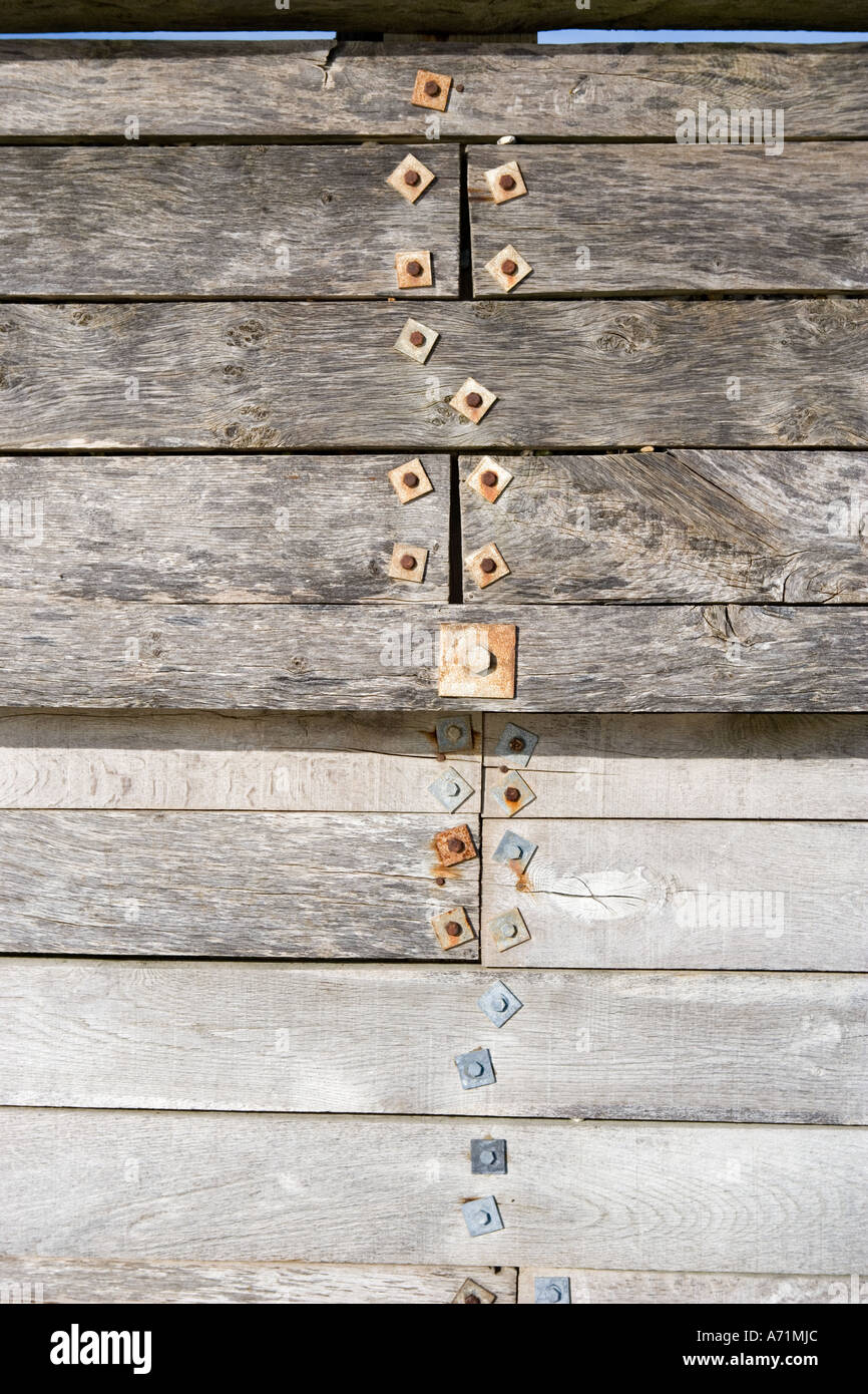 Architettura di difesa del mare Foto Stock