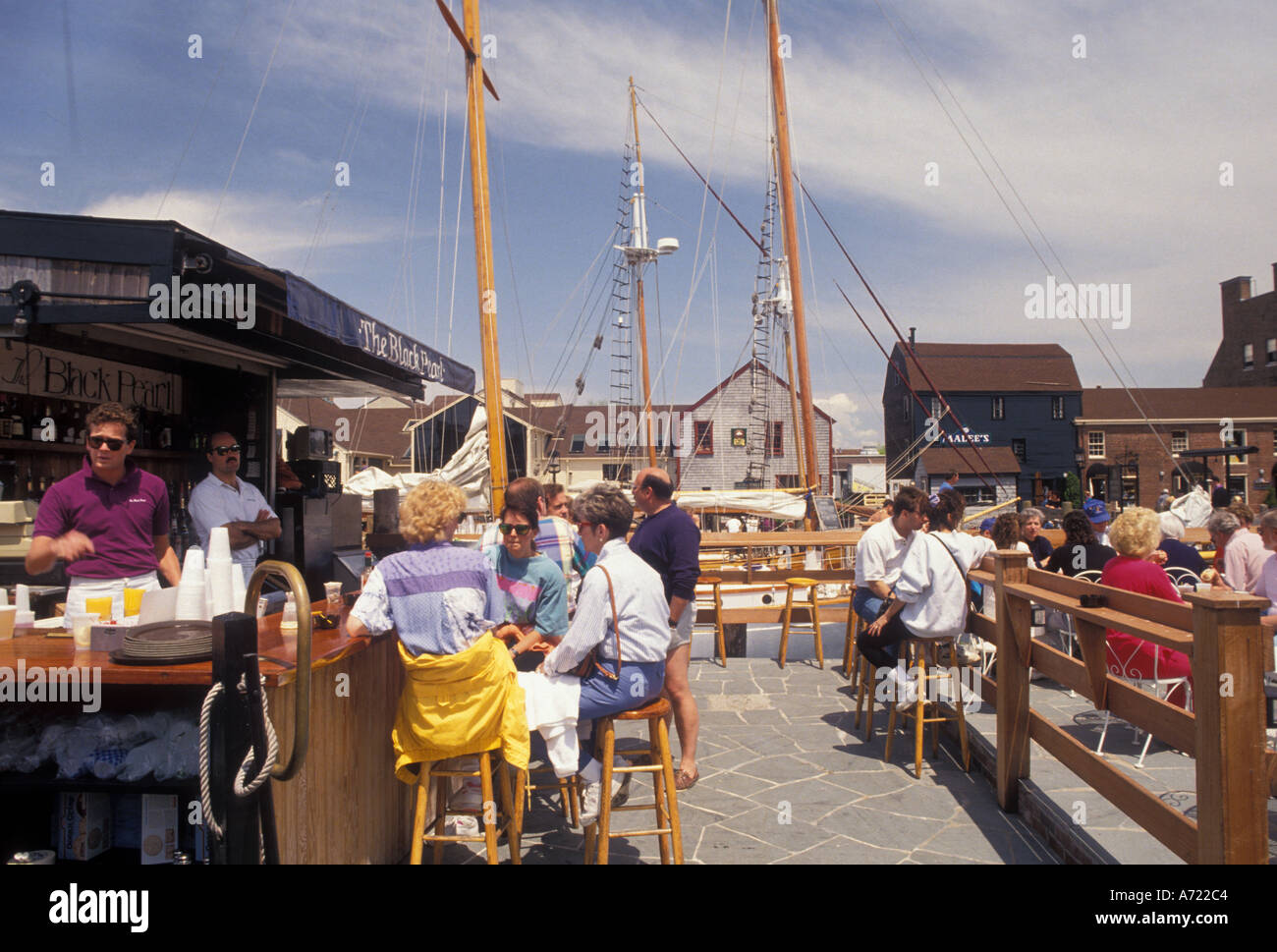 AJ4413, Rhode Island, RI, Newport Foto Stock