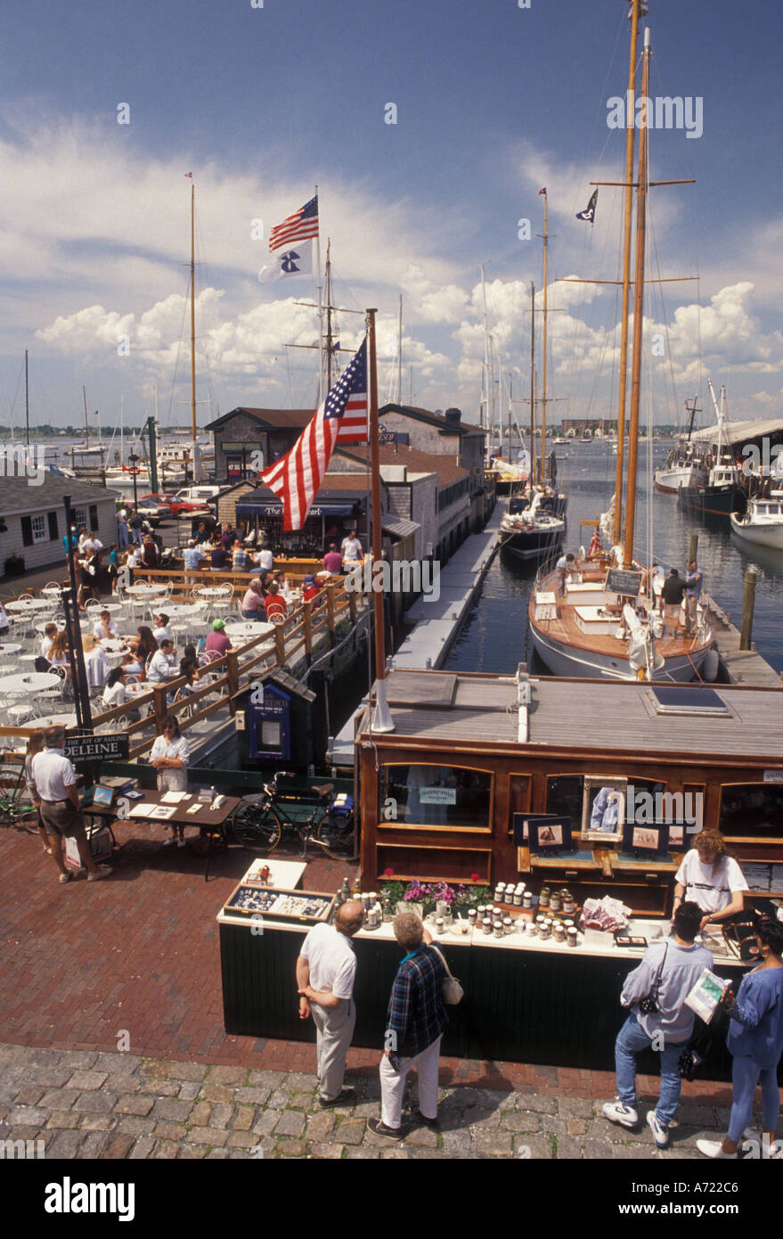 AJ4415, Rhode Island, RI, Newport Foto Stock
