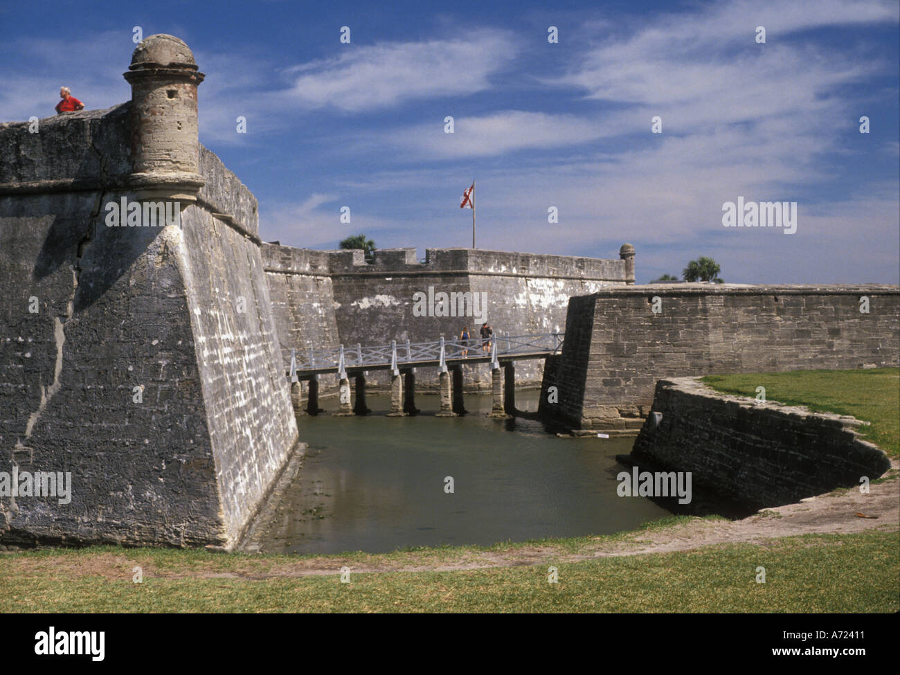 AJ2546, Florida, FL, Sant Agostino Foto Stock