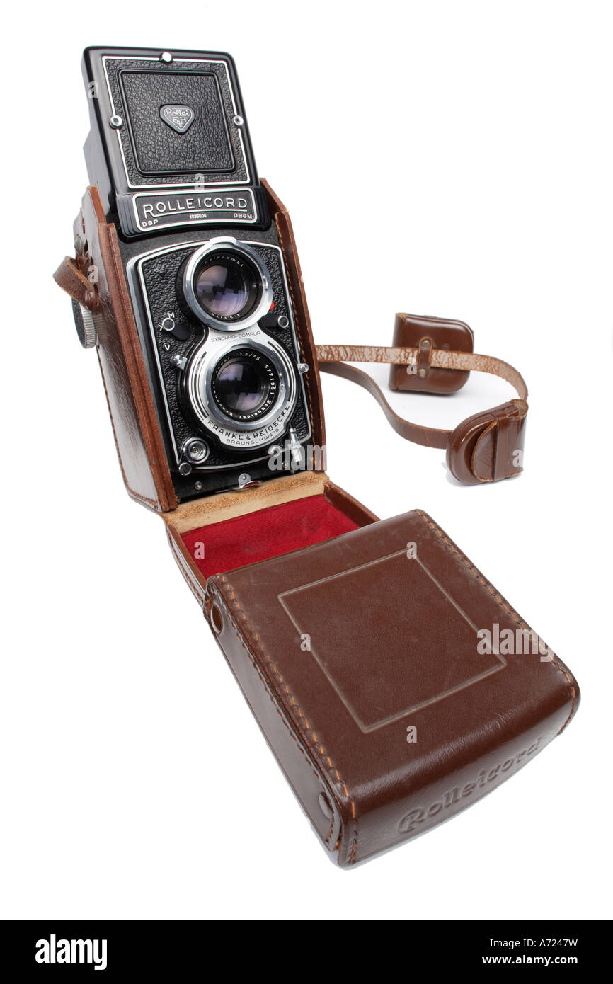 Rolleicord V twin lens reflex 1959 Foto Stock