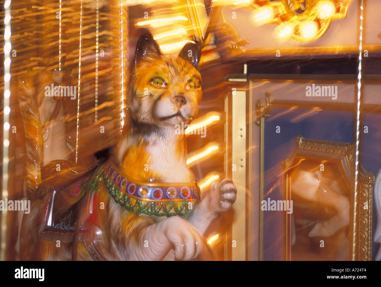 Giostra Adventuredome Circus Circus Las Vegas Nevada Stati Uniti di Amereica Foto Stock