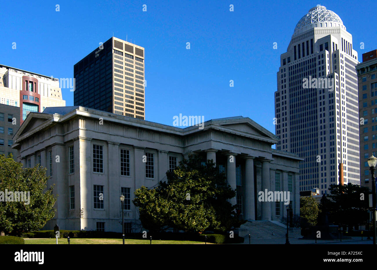 County Court House per la vecchia Jefferson county governo situato a Louisville Kentucky Foto Stock