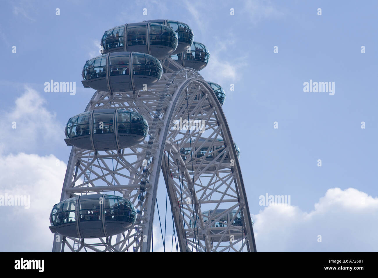 Occhio di Londra Inghilterra Regno Unito Regno Unito GB Gran Bretagna Isole Britanniche Europa UE Foto Stock