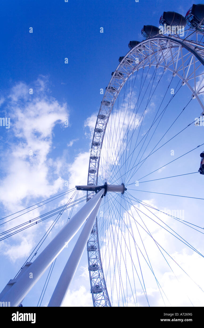 Occhio di Londra Inghilterra Regno Unito Regno Unito GB Gran Bretagna Isole Britanniche Europa UE Foto Stock