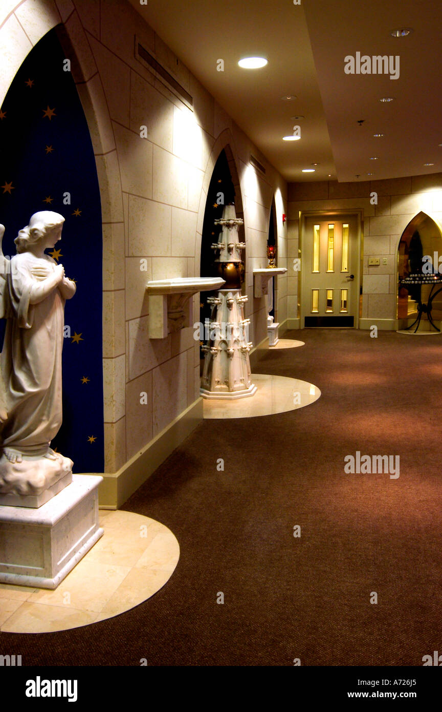 Cappella privata nella cattedrale dell Assunzione a Louisville, Kentucky Foto Stock