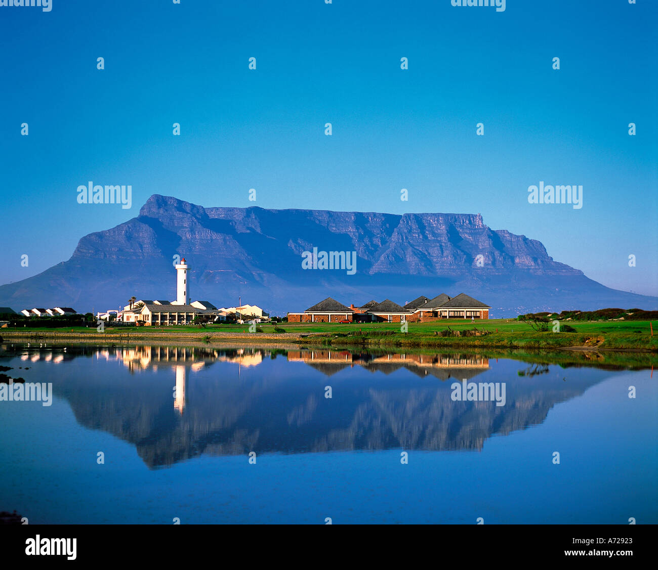 Table Mountain Cape Town Western Cape Province Sud Africa Foto Stock