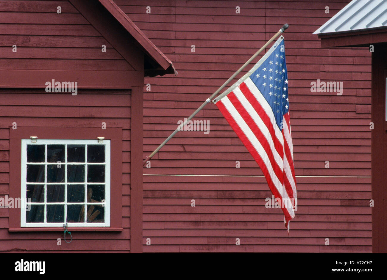 Bandiera degli Stati Uniti d'America Foto Stock