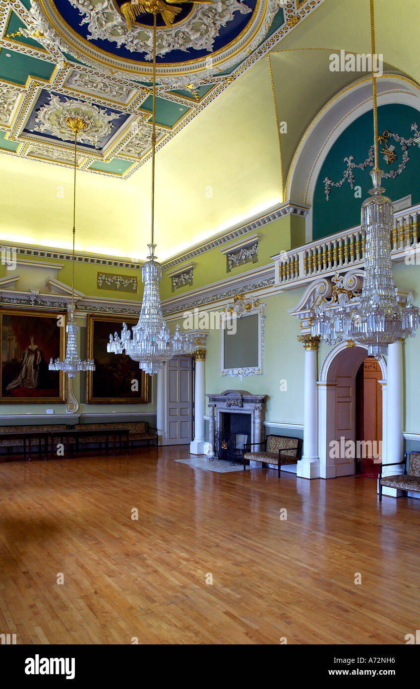La sala da ballo, Doncaster Mansion House (2) Foto Stock