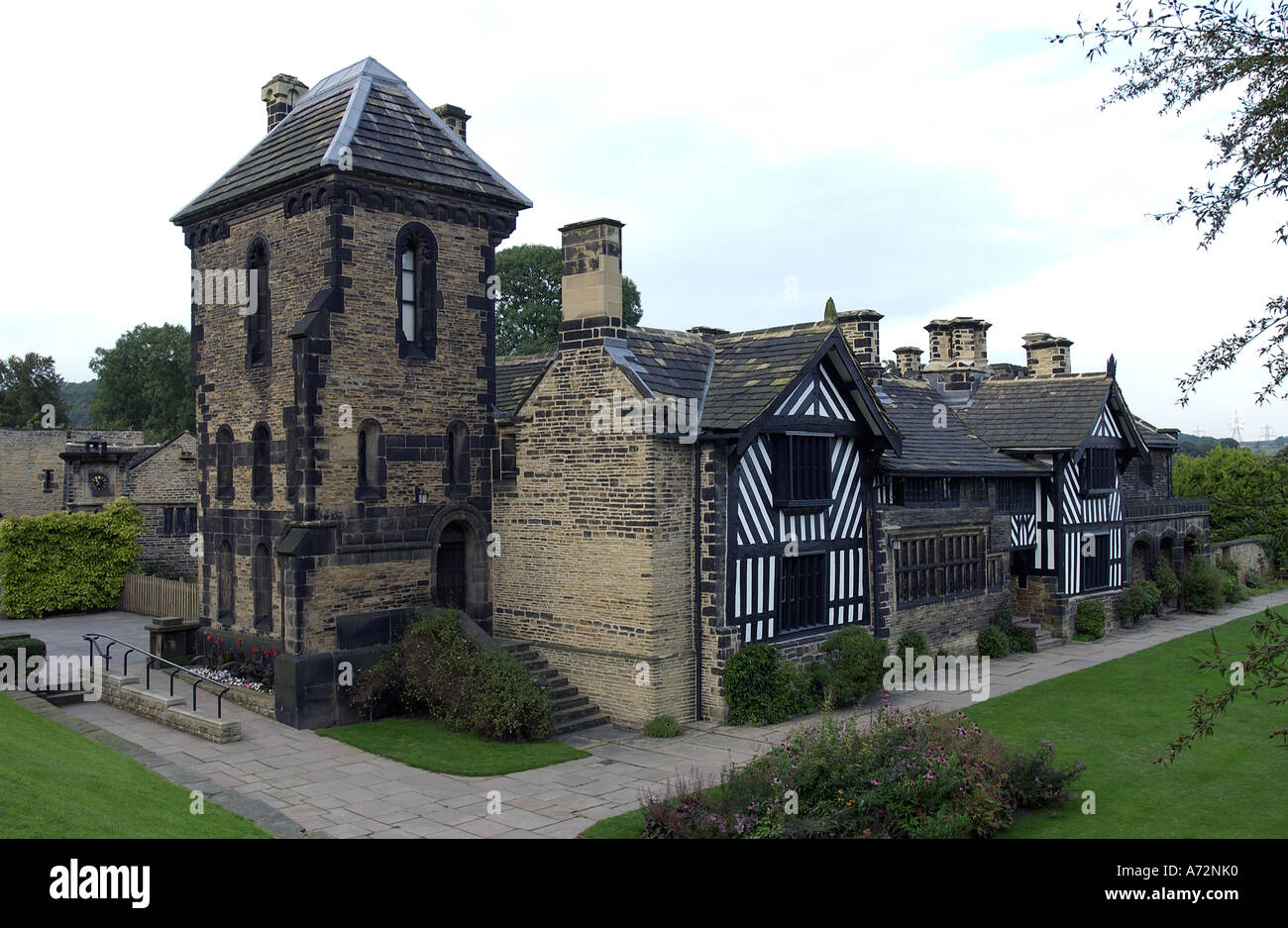 Shibden Hall, Halifax, Calderdale, West Yorkshire, Regno Unito (1) Foto Stock