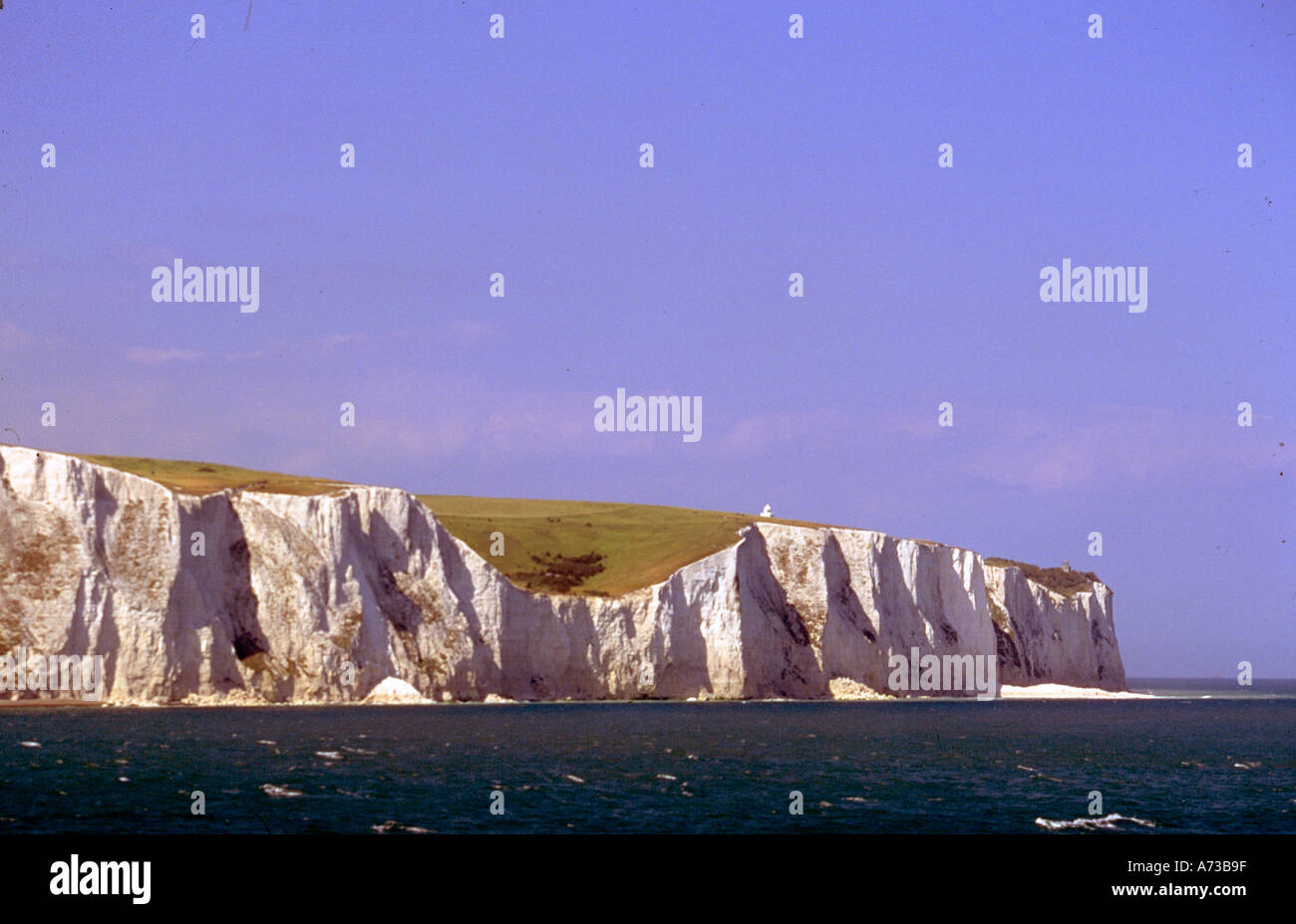 Le Bianche Scogliere di Dover Inghilterra Foto Stock