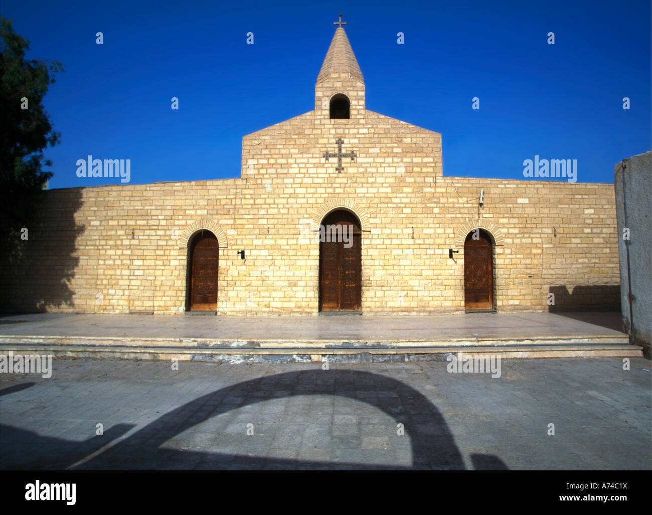 Chiesa Copta Hurgada Egitto Foto Stock