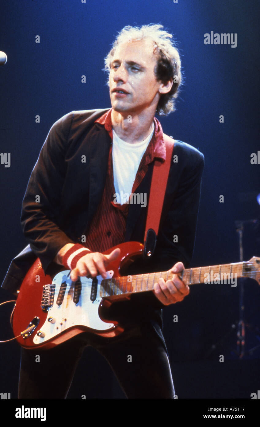 DIRE STRAITS Mark Knopfler circa 1980 Foto Stock