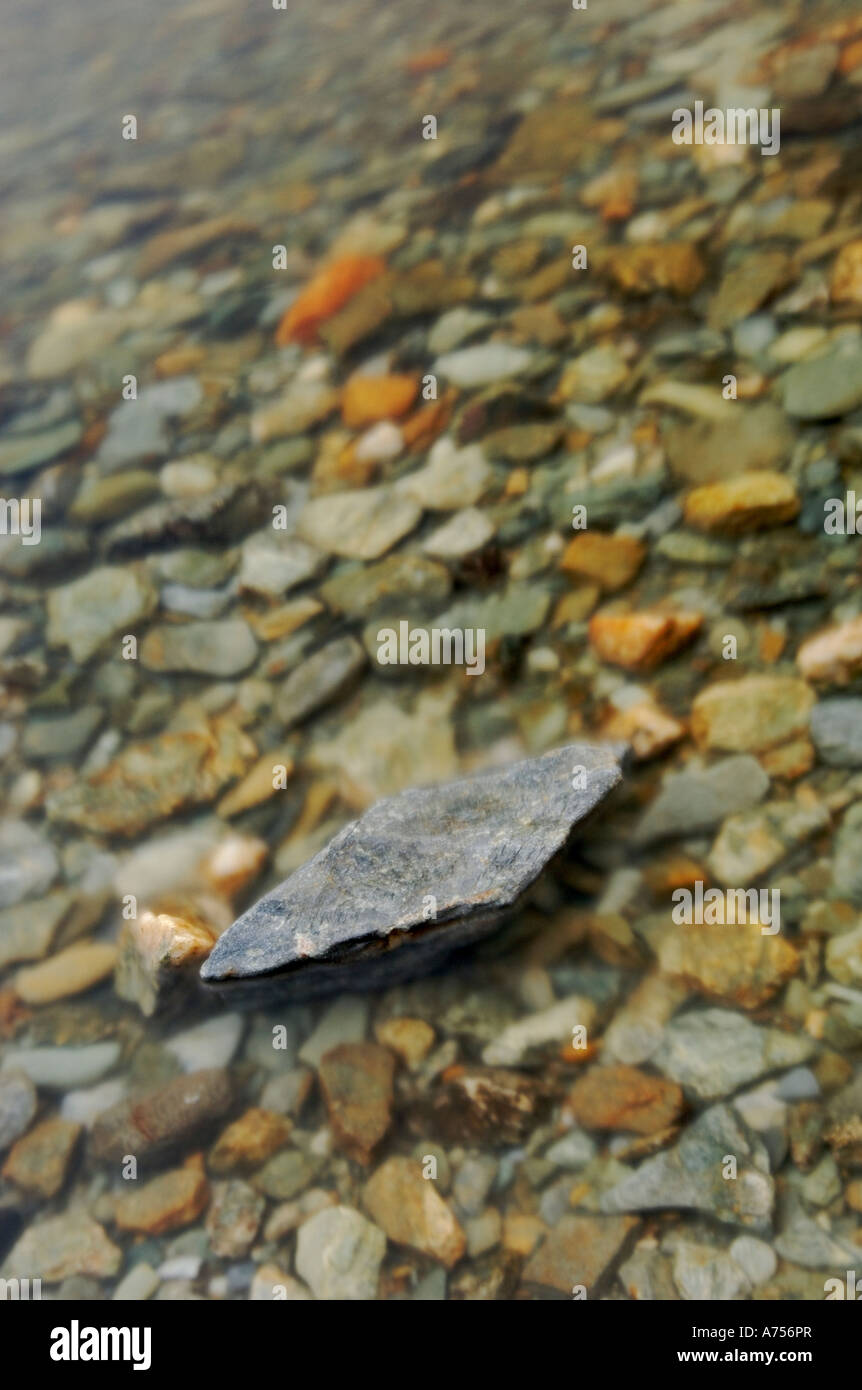 Dimond roccia a forma di Loch Lomond Scozia UK Foto Stock