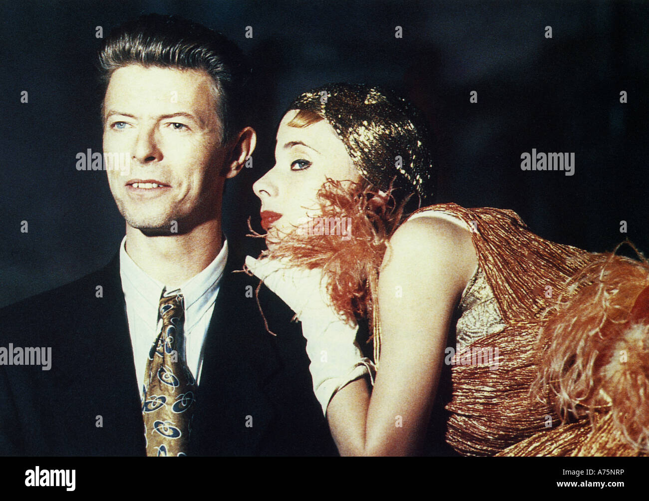 Il LINGUINI INCIDENT - 1992 Rank film con David Bowie e Rosanna Arquette Foto Stock