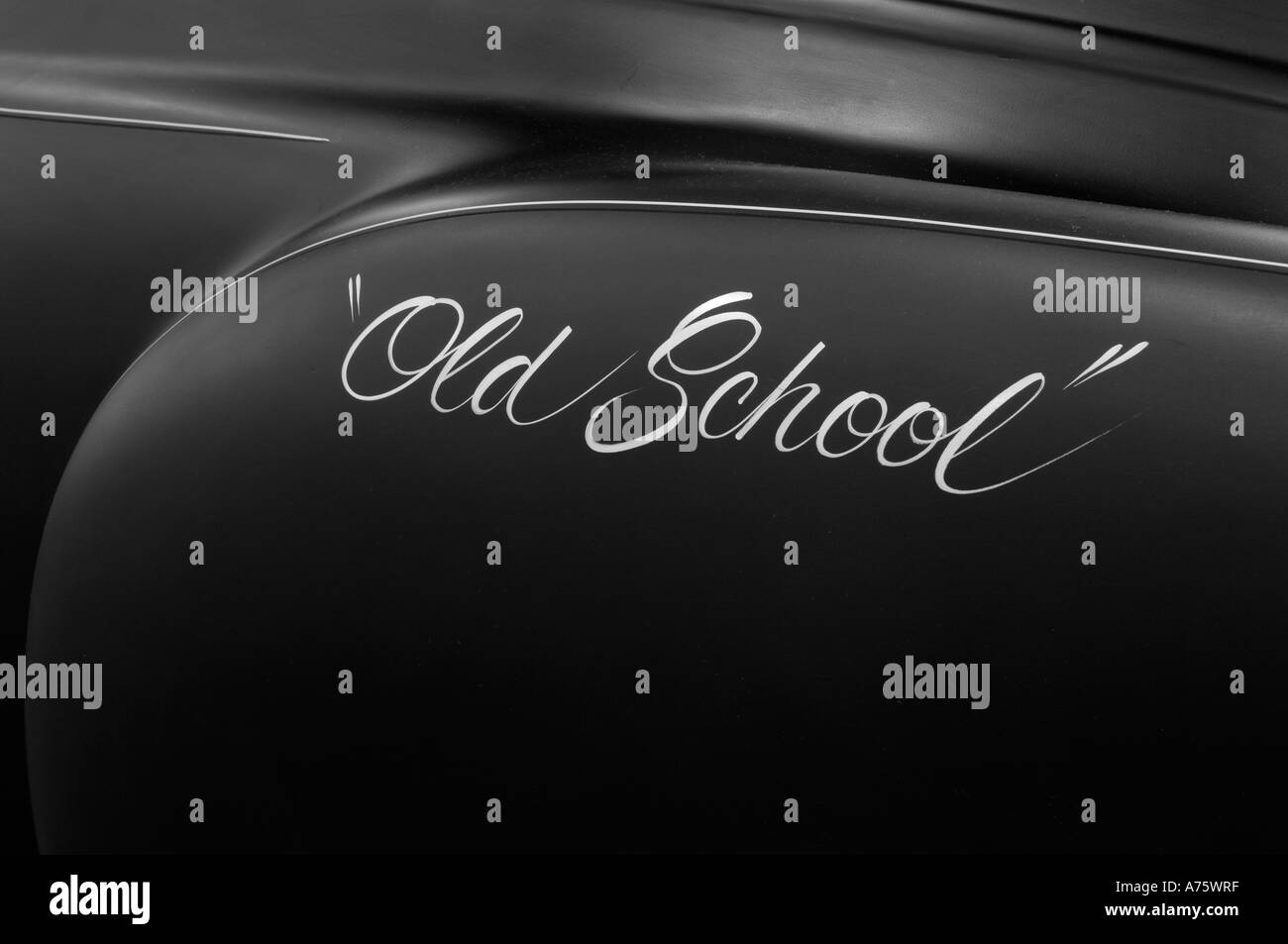 Parafango posteriore di un 1952 Chevrolet Fleetline tradizionale asta a caldo a 2006 Detroit Autorama Foto Stock