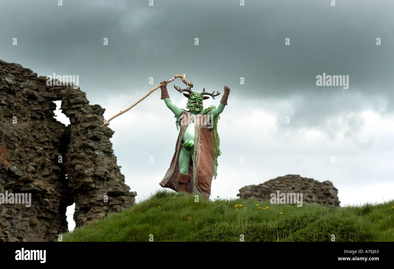 Green Man festival Clun Shropshire Foto Stock