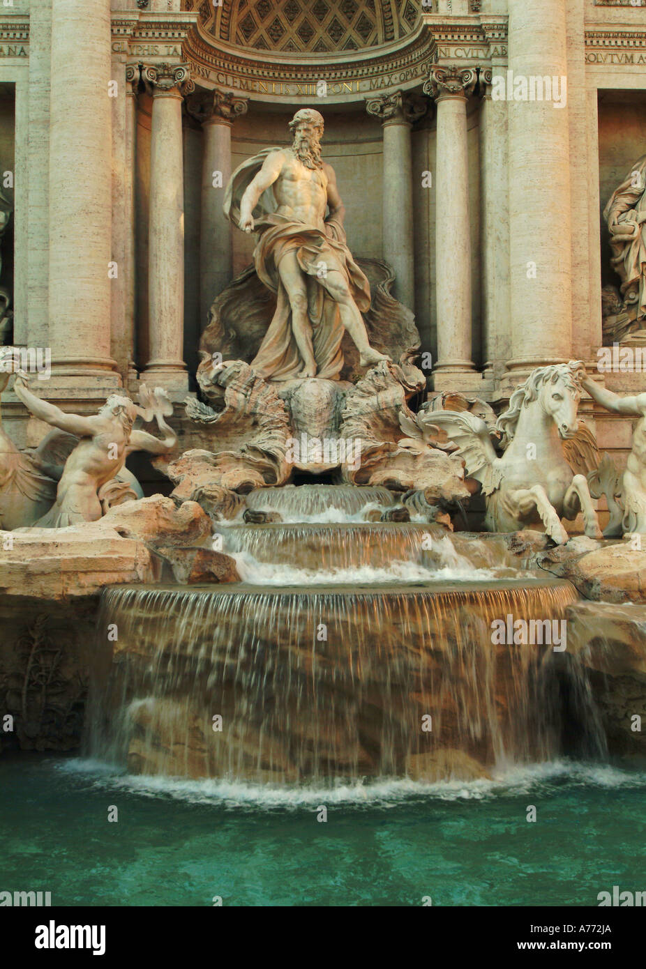 Fontana di Trevi, Roma, Italia, Europa Foto Stock