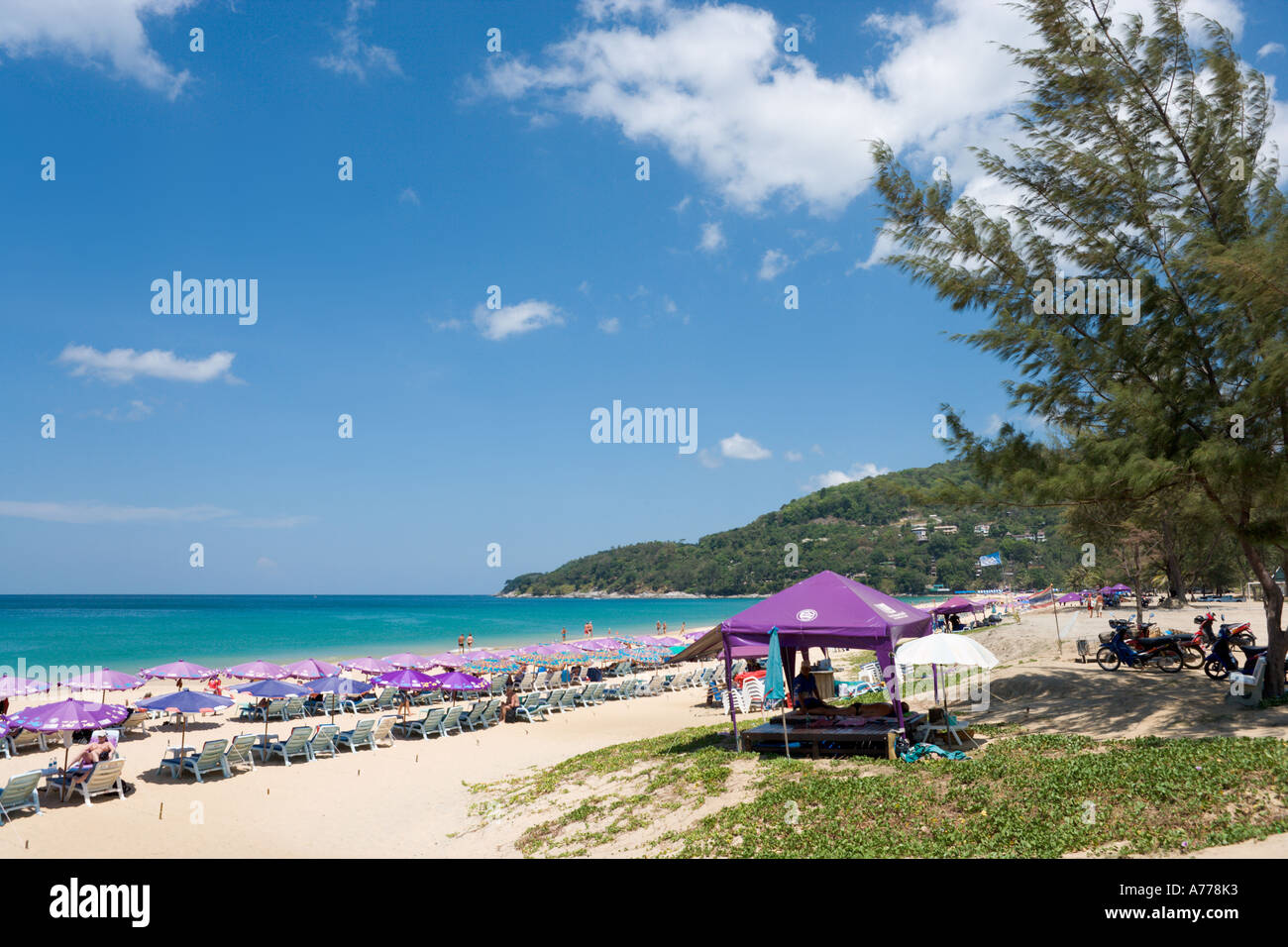 Karon Beach, Phuket, Tailandia Foto Stock