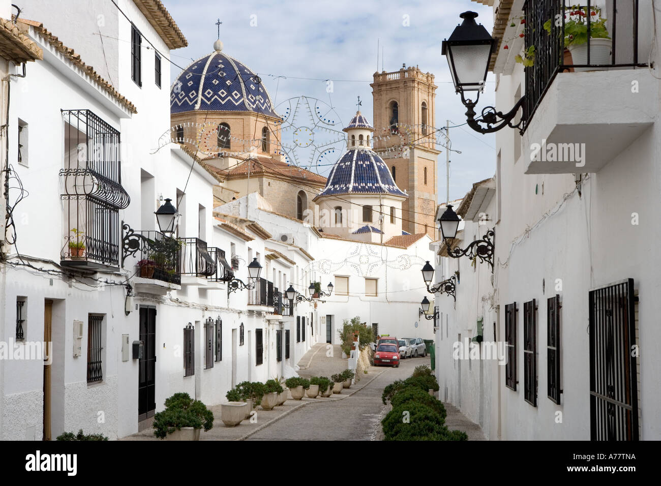 Spagna Costa Blanca Alicante Altea Foto Stock