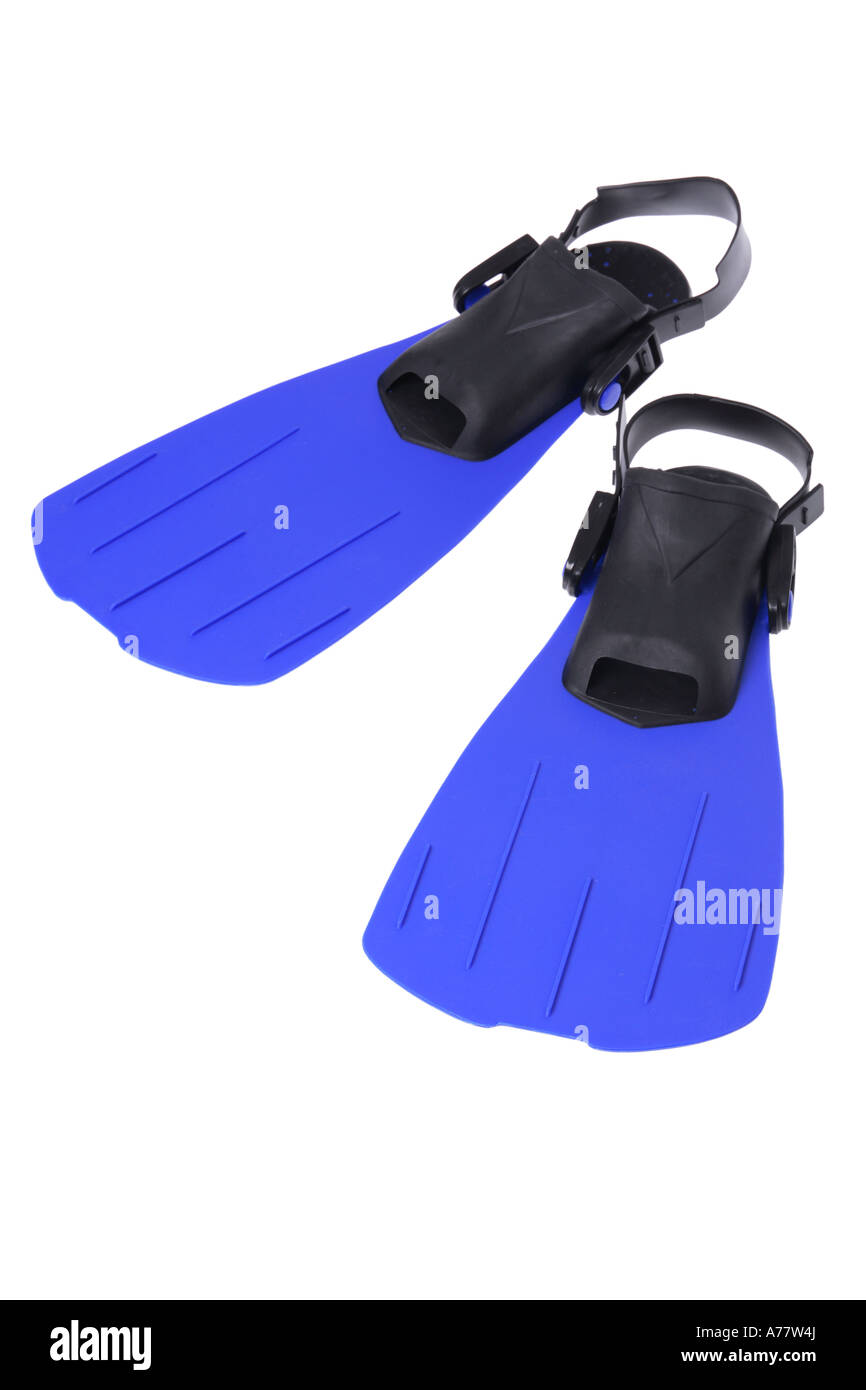 Pinne ritagliata su sfondo bianco Foto Stock