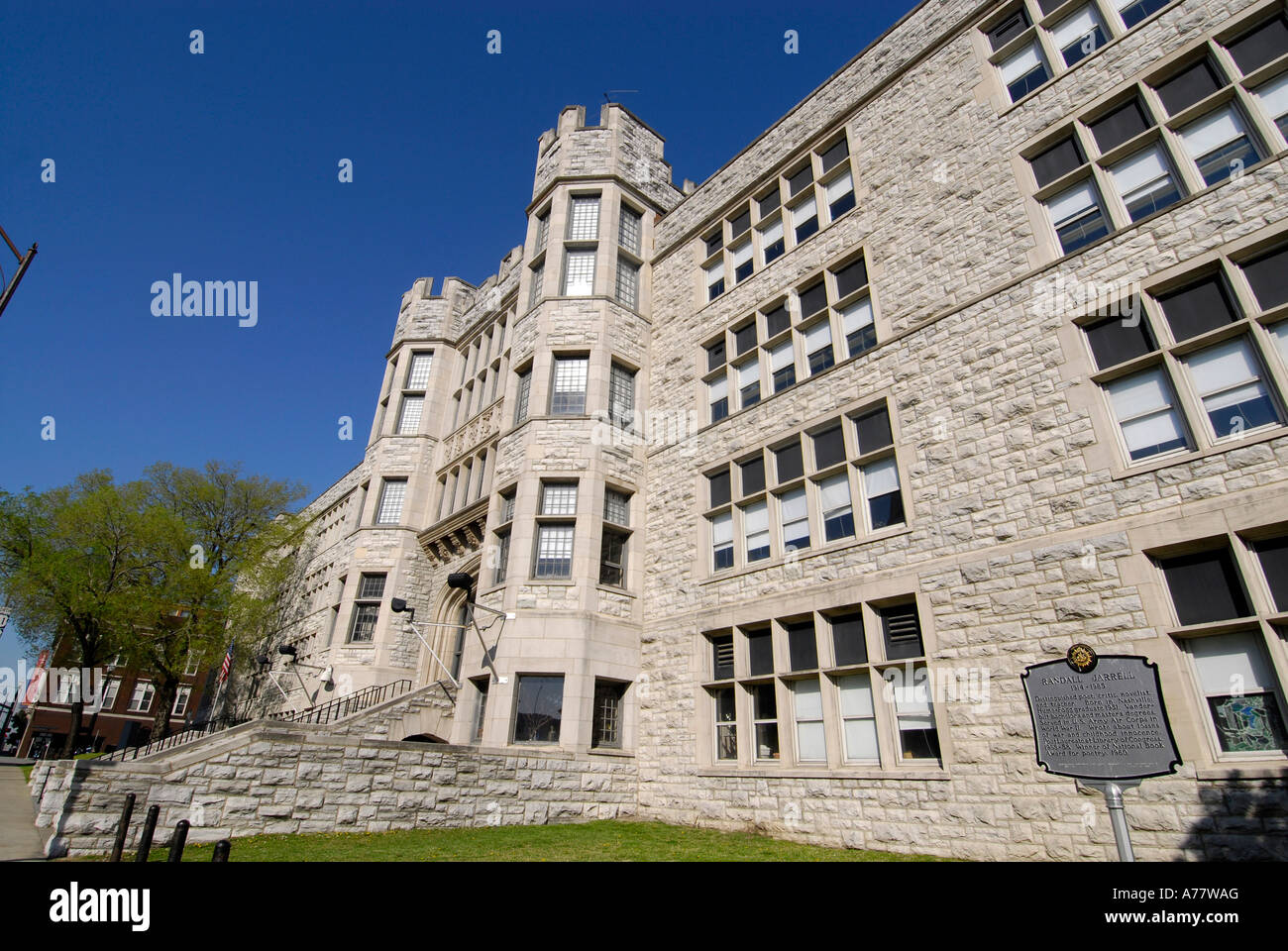 Hume Fogg Liceo Nashville s prima scuola pubblica Foto Stock