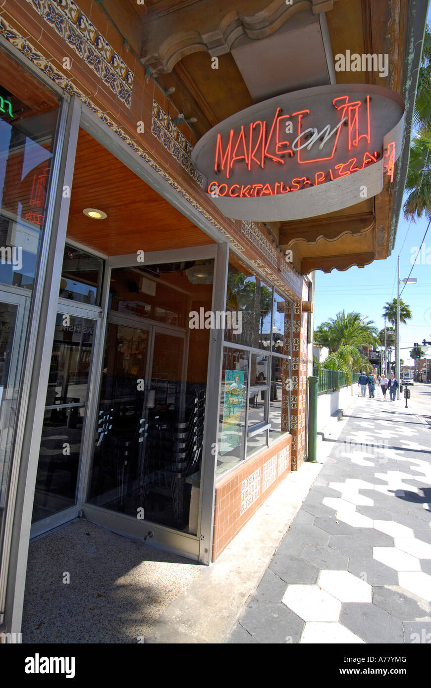 Ybor City di Tampa Florida FL Foto Stock