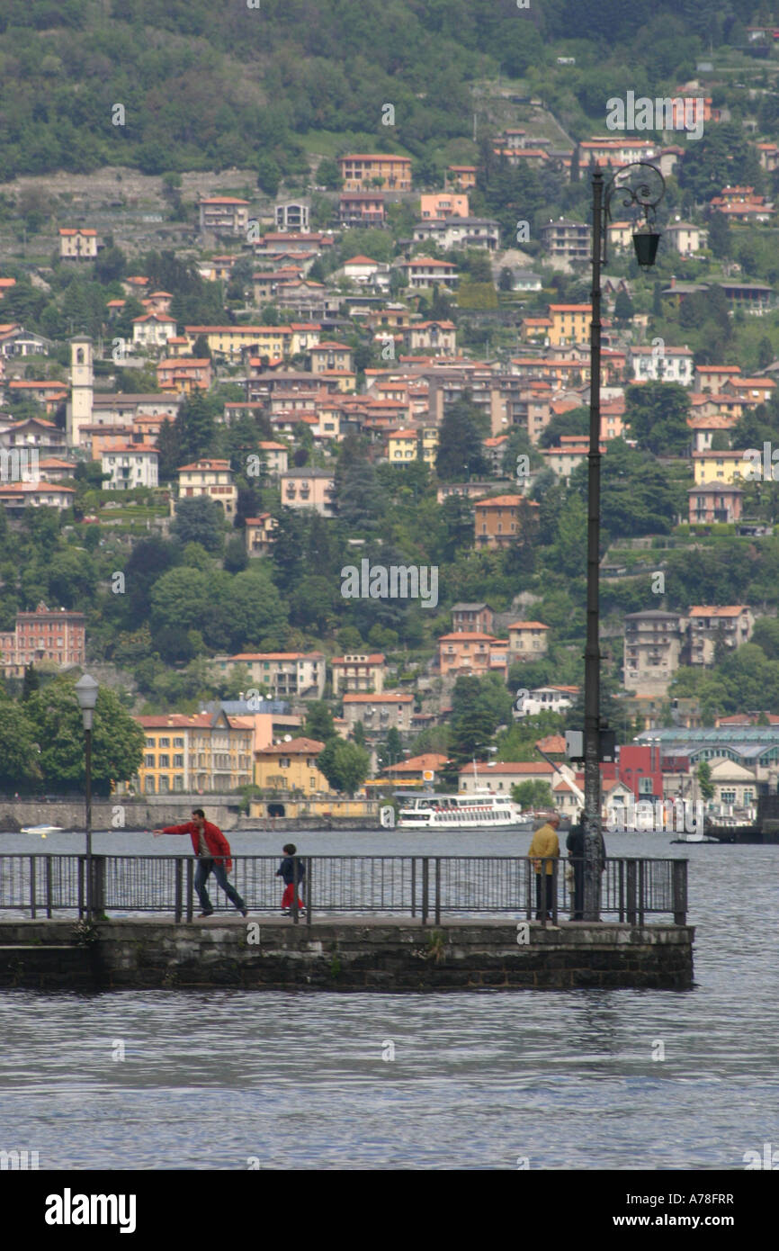 Il Lago di Como Italia Foto Stock