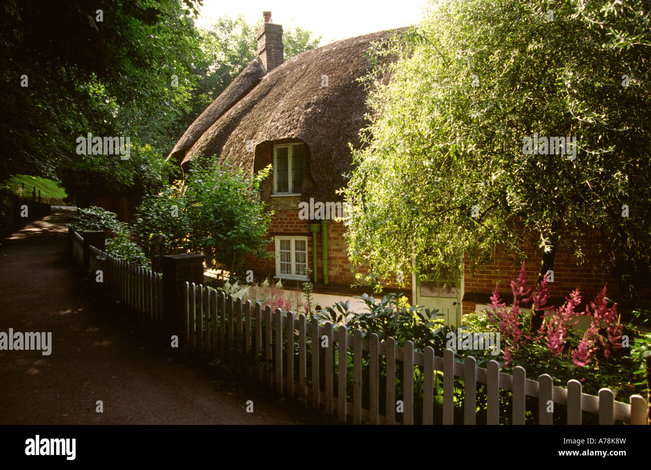 Regno Unito Dorchester Dorset Hangmans Cottage Foto Stock