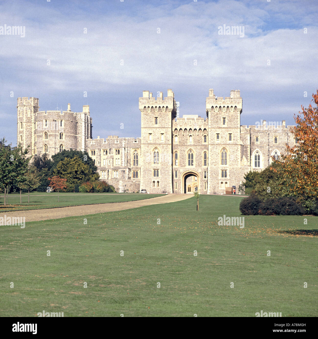Il Castello di Windsor Berkshire Foto Stock
