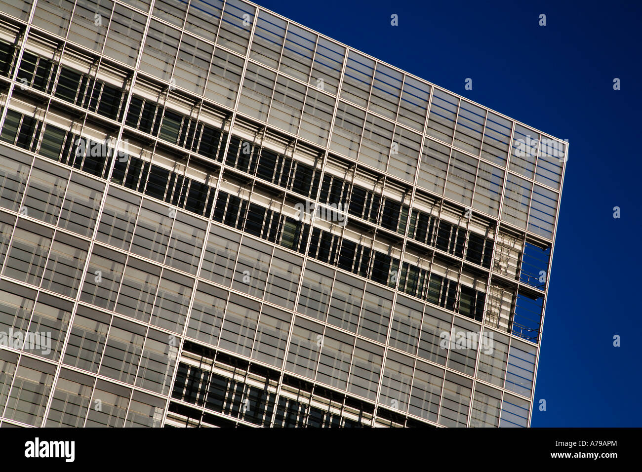 Il Berlaymont Commissione europea edificio nel quartiere europeo di Bruxelles, in Belgio Foto Stock