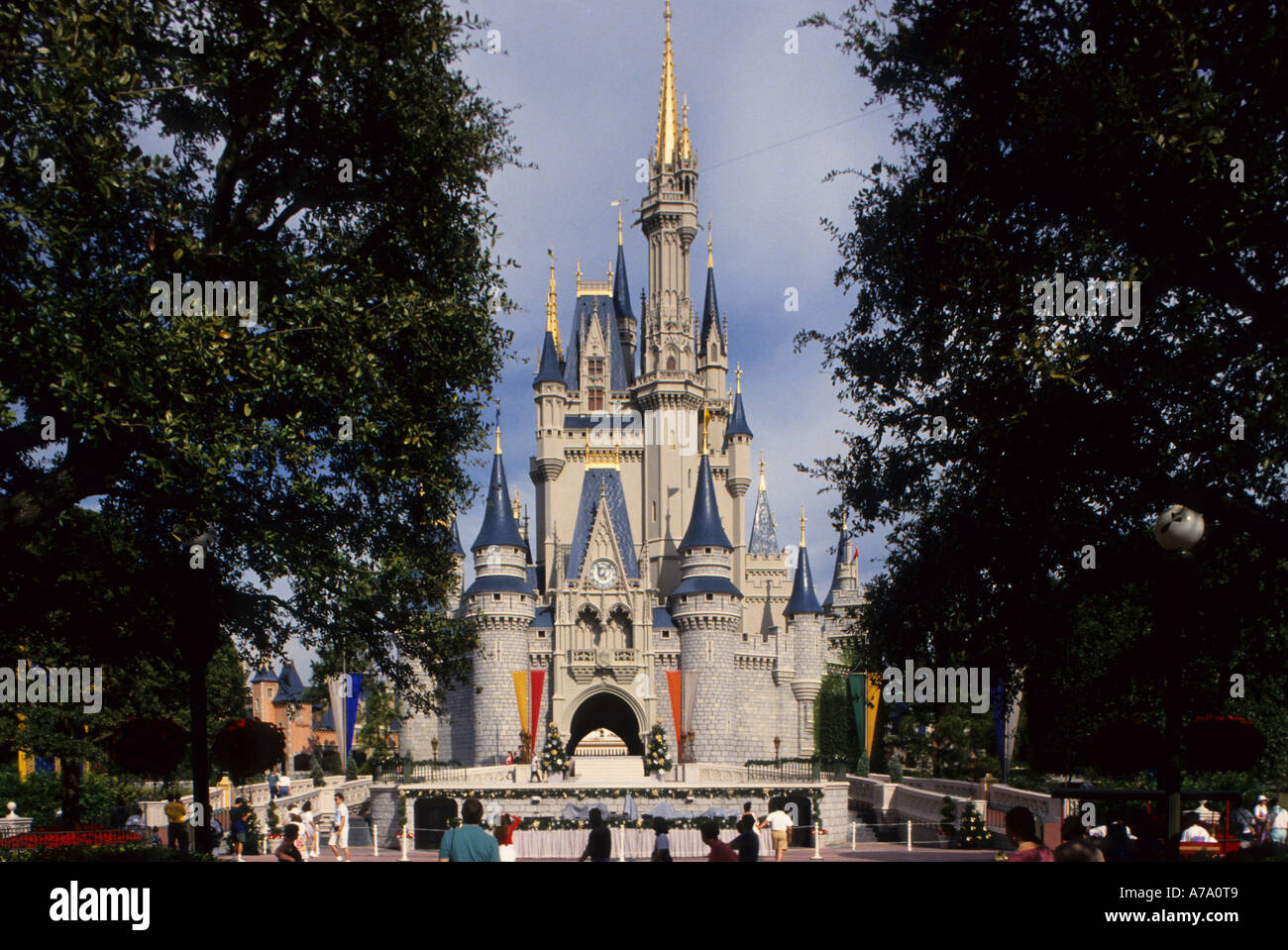 Il Castello di Cenerentola a Walt Disney World in Orlando Florida USA Foto Stock