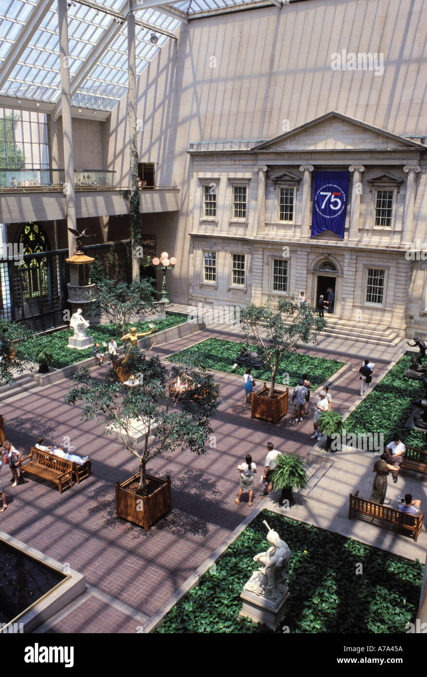 Charles Engelhard Corte ala americana Metropolitan Museum of Art Manhattan New York Foto Stock
