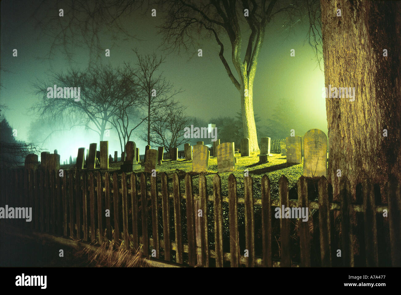 Cimitero East Hampton Inn New York Foto Stock