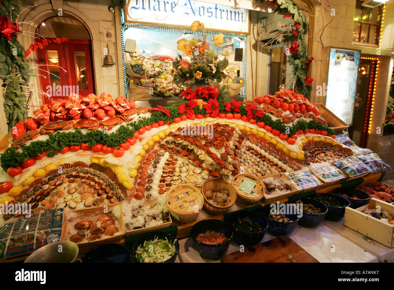 Bruxelles NEL TEMPO DI NATALE Foto Stock