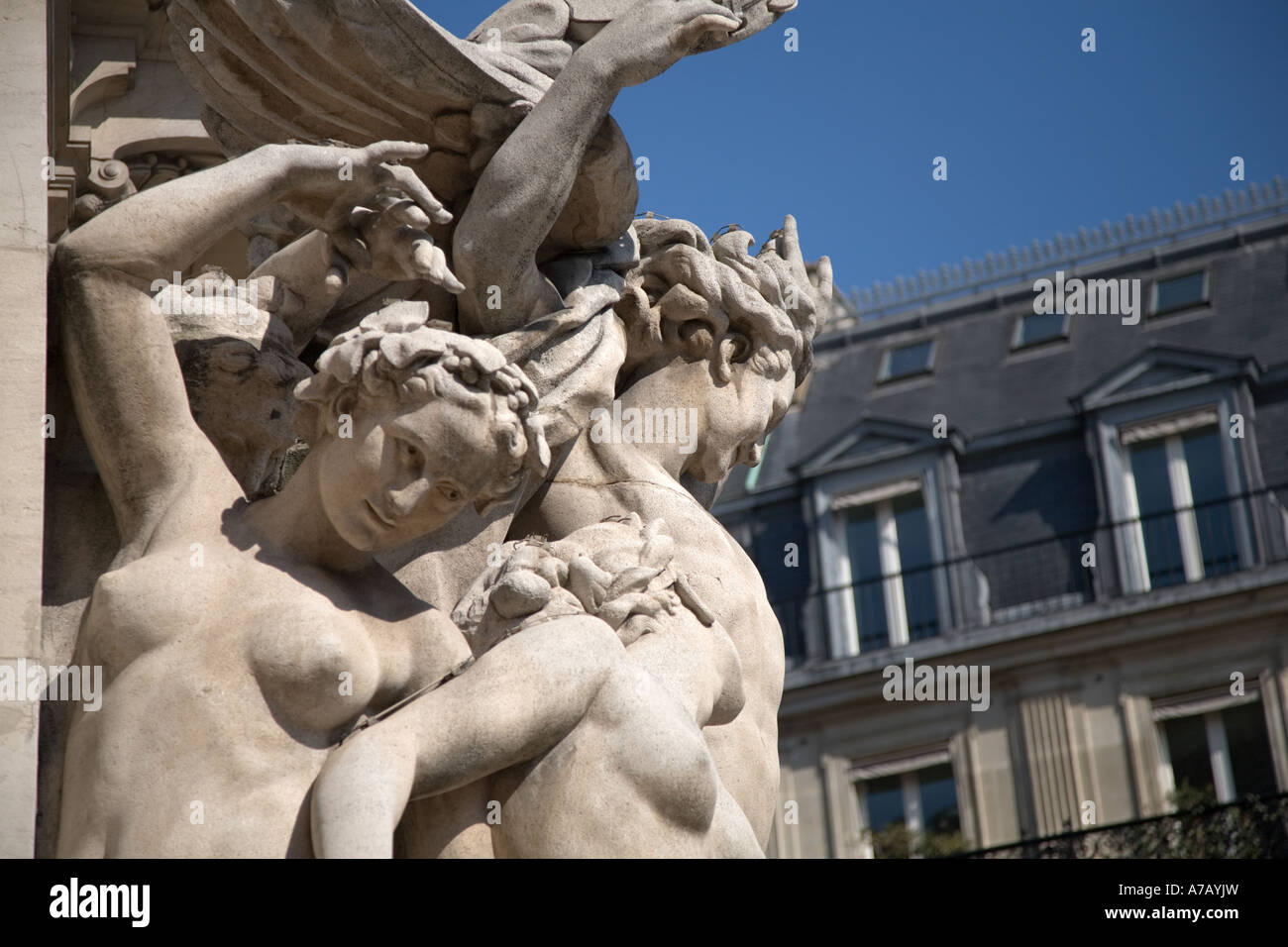 Palais Garnier Paris Opera Foto Stock