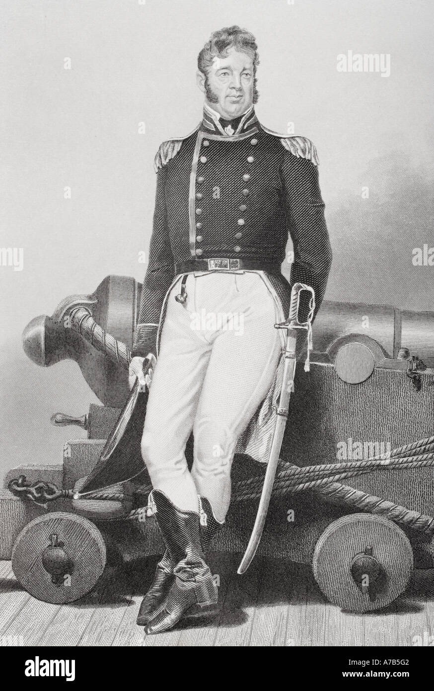 William Bainbridge, 1774 - 1833. American naval officer. Foto Stock