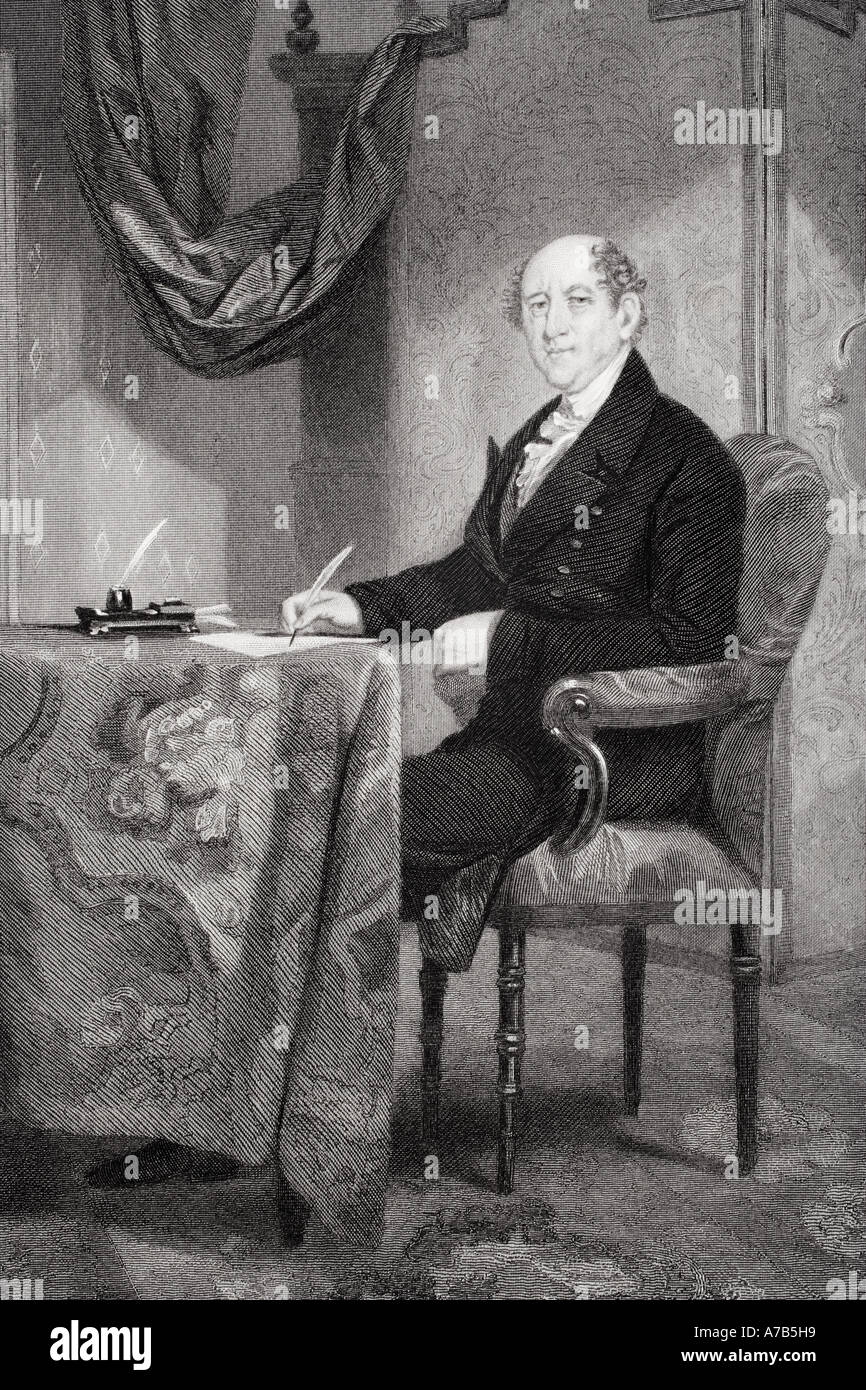 Rufus King, 1755 - 1827. Avvocato americano, politico e diplomatico. Ha aiutato il telaio la costituzione degli Stati Uniti d'America. Foto Stock