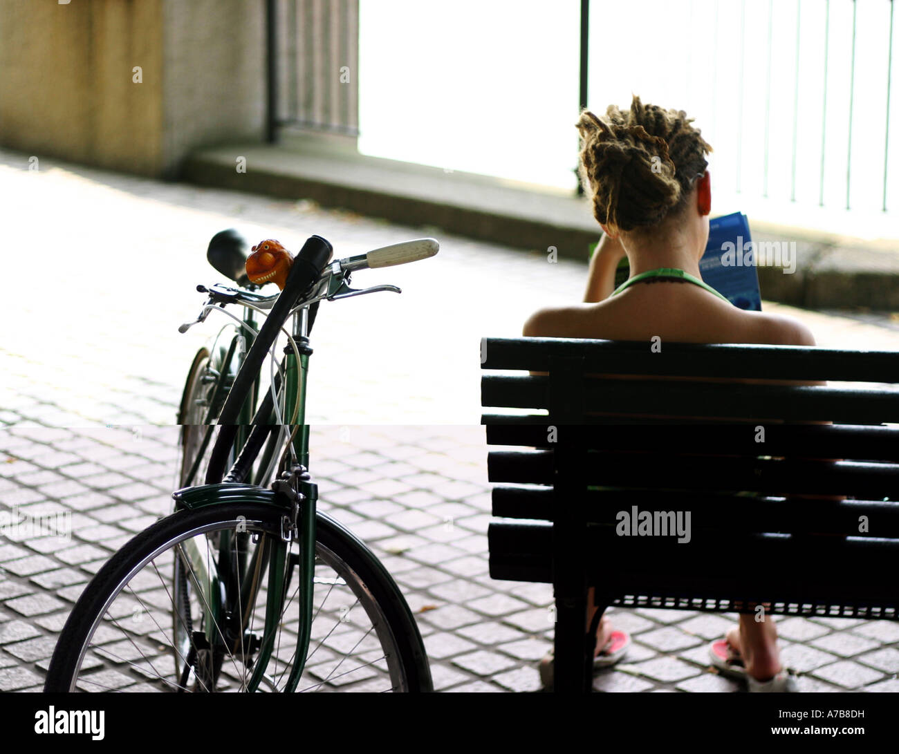 Biciclette Foto Stock