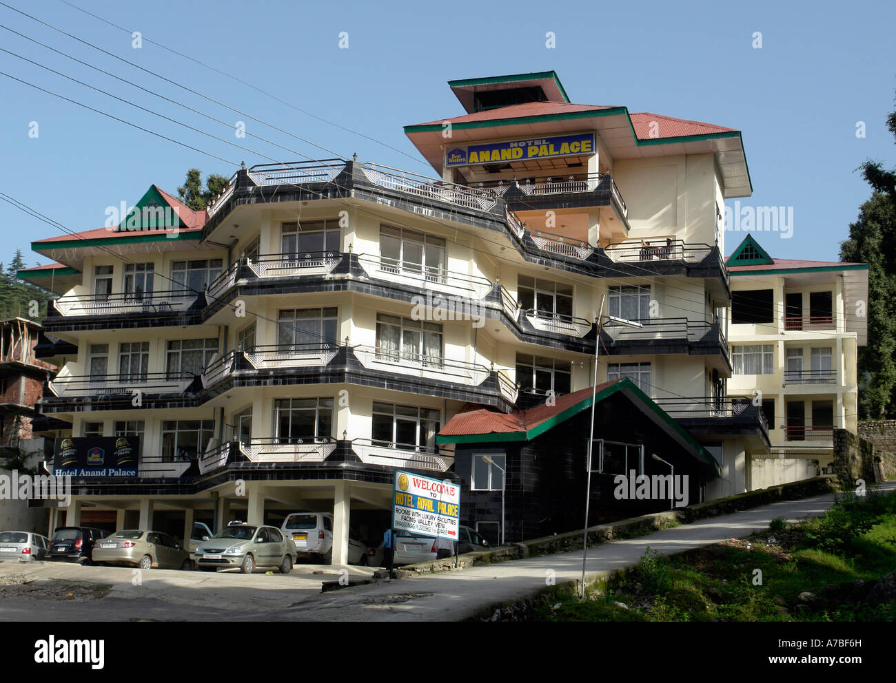 Best western hotel a bhagsu Foto Stock
