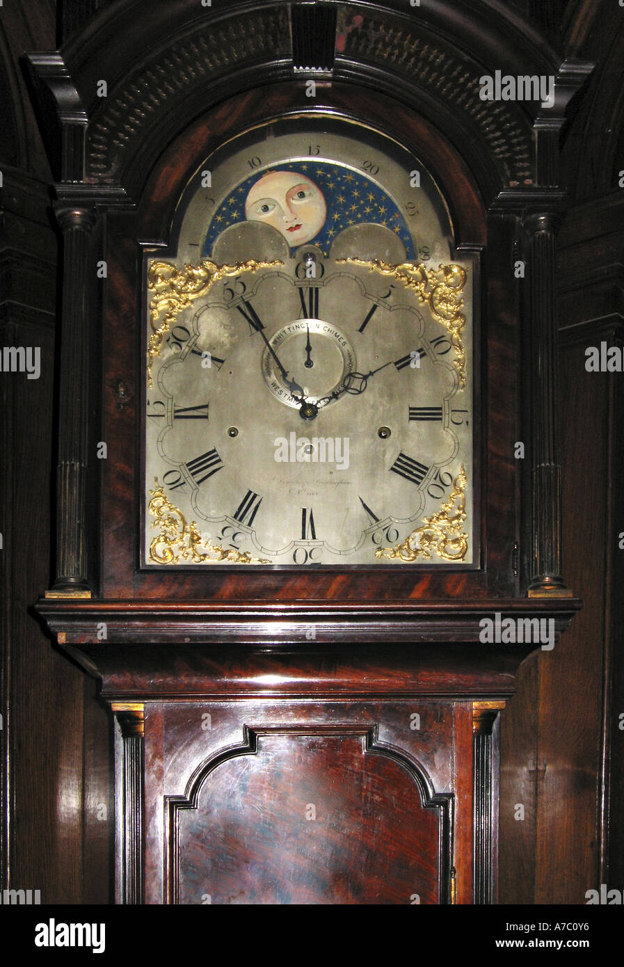 Fronte di orologio Foto Stock