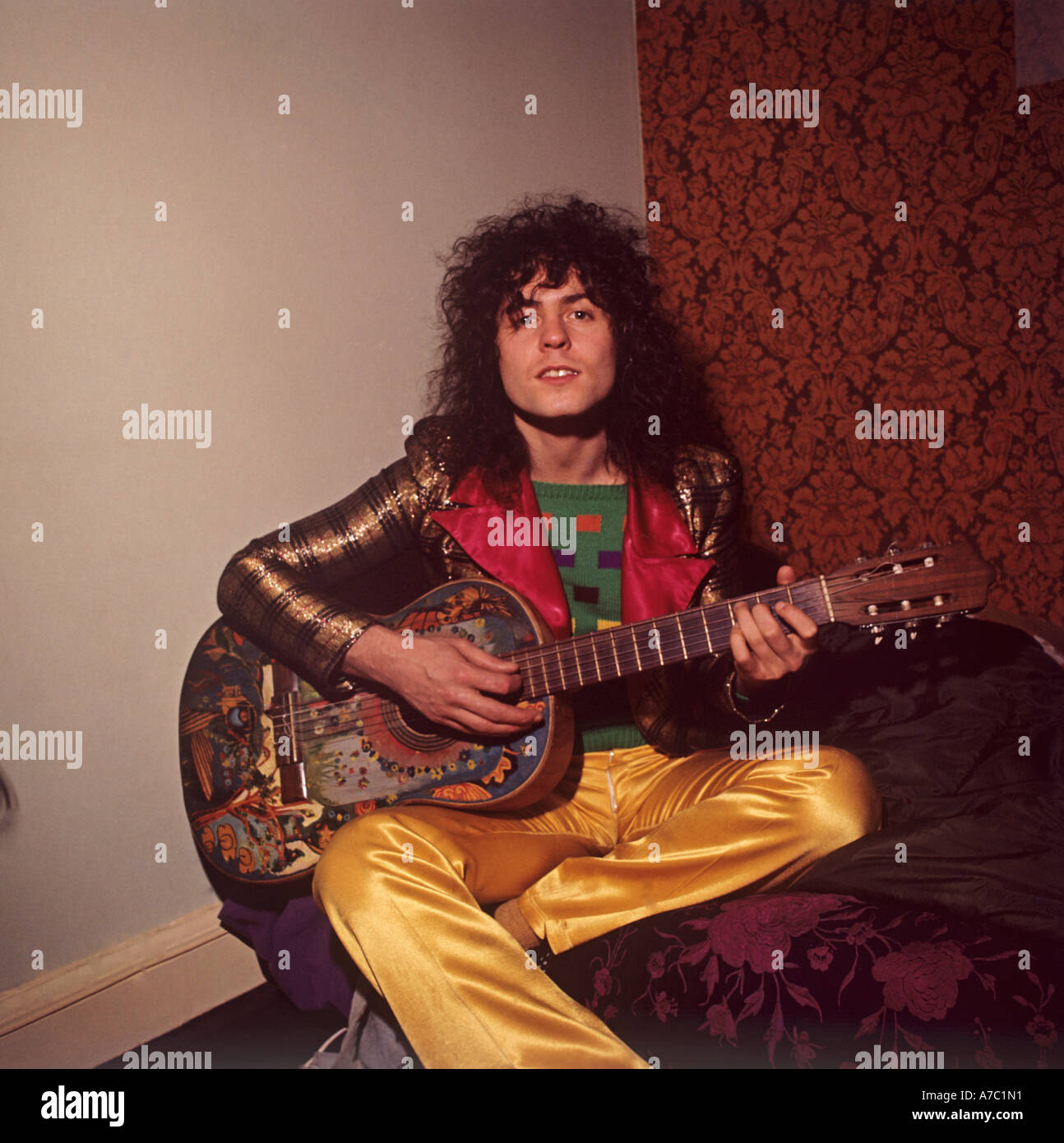 Marc Bolan, cantante e cantautore. Foto Stock