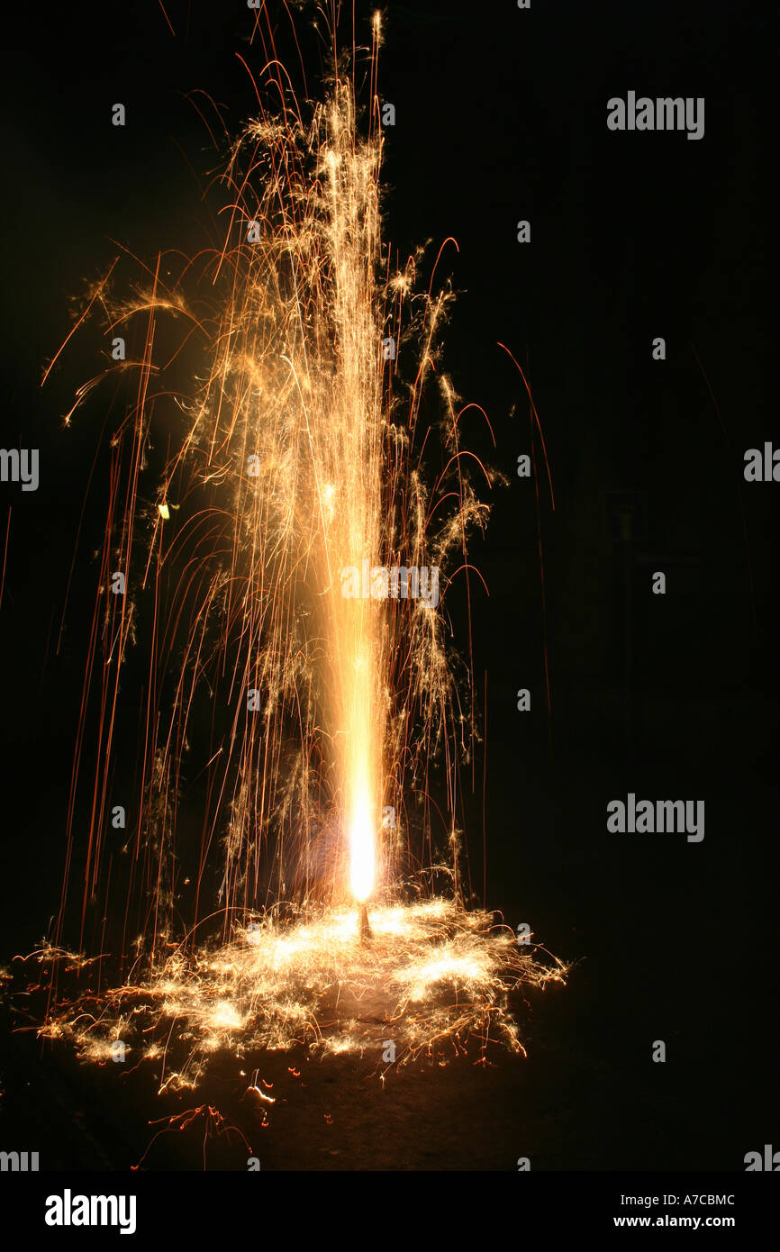Vulcano top fuoco d'artificio