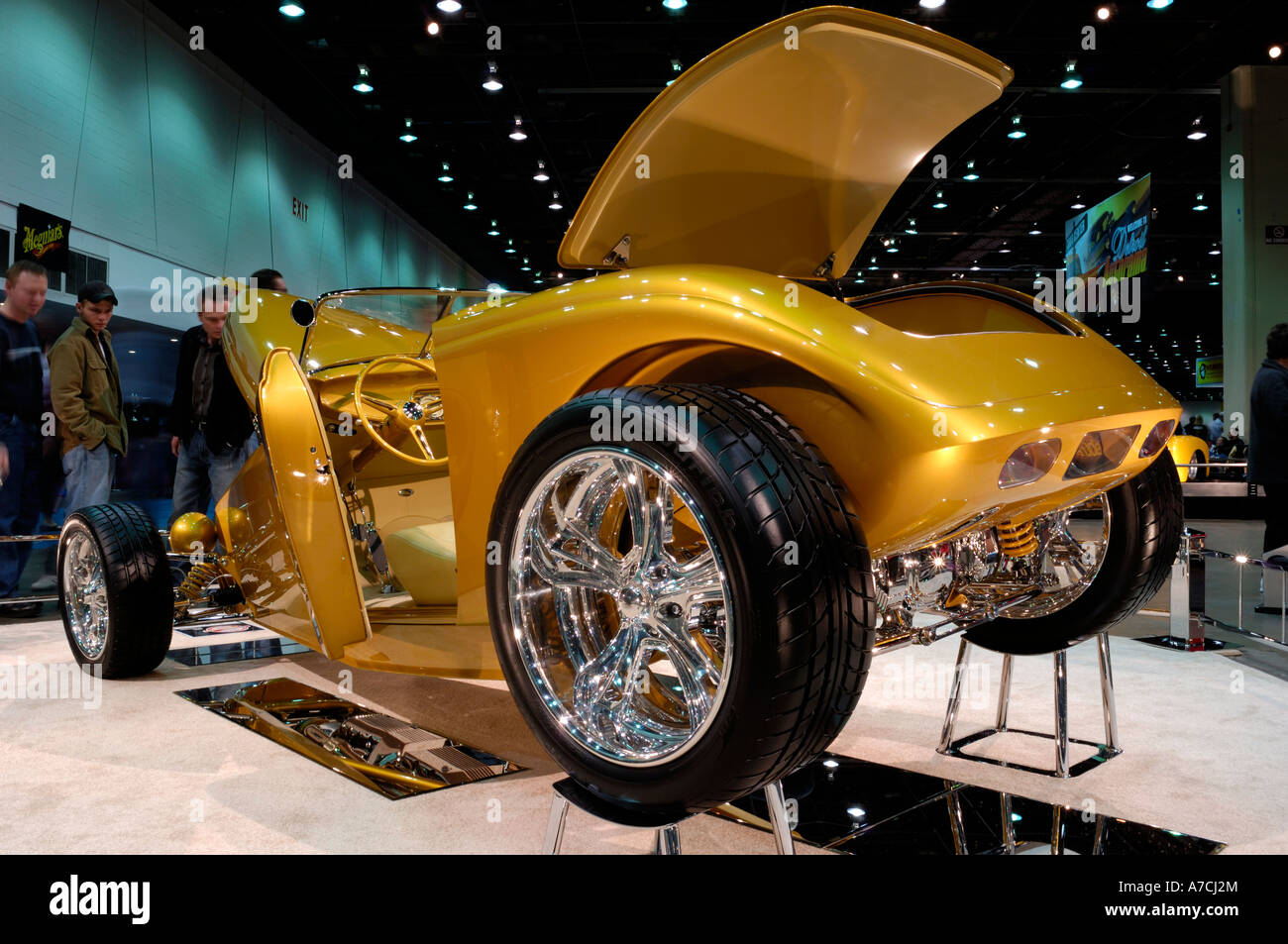 1940 Ford roadster del 2007 a Detroit Autorama Foto Stock