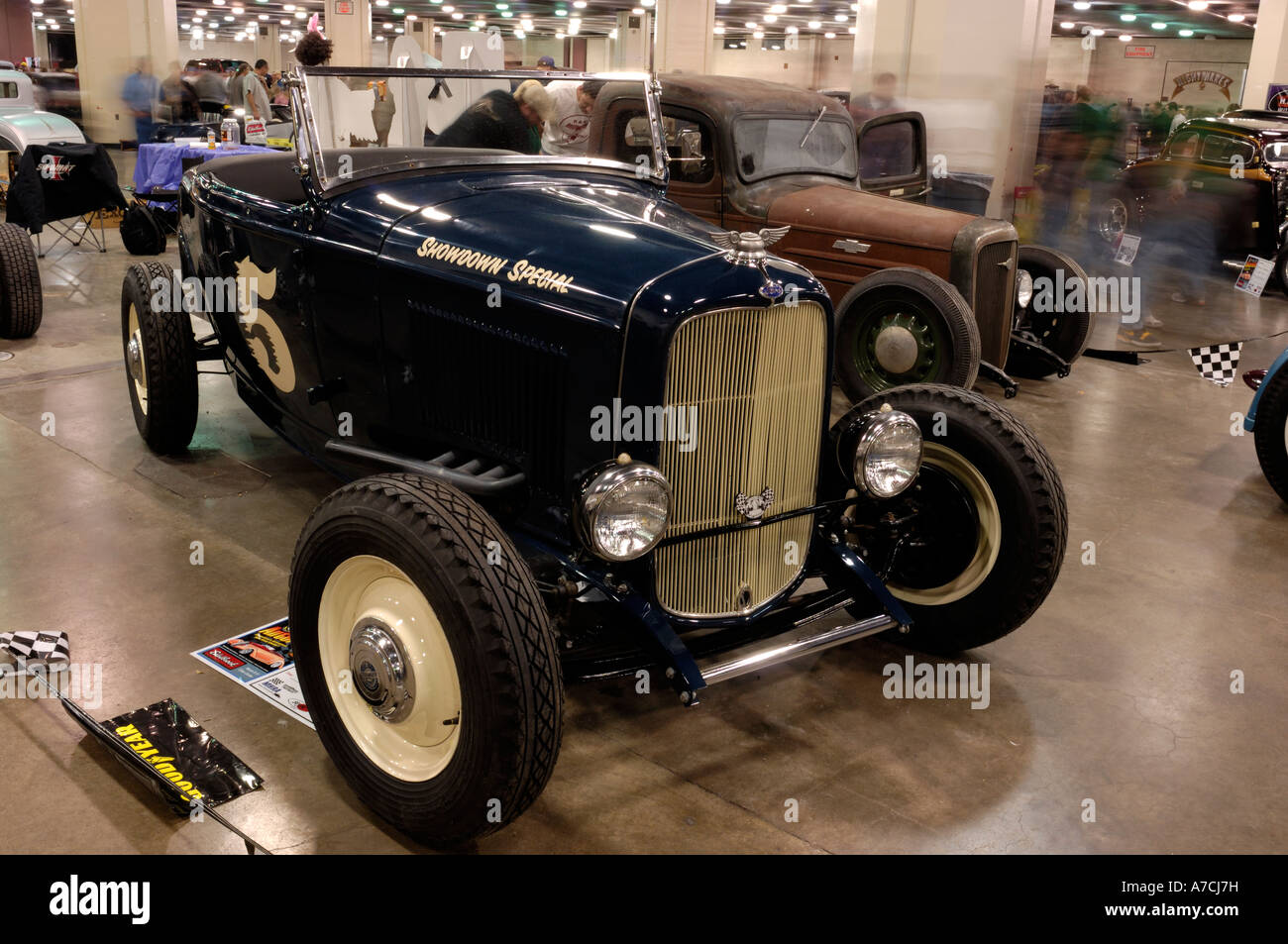 1932 Ford tradizionale asta a caldo del 2007 a Detroit Autorama Foto Stock